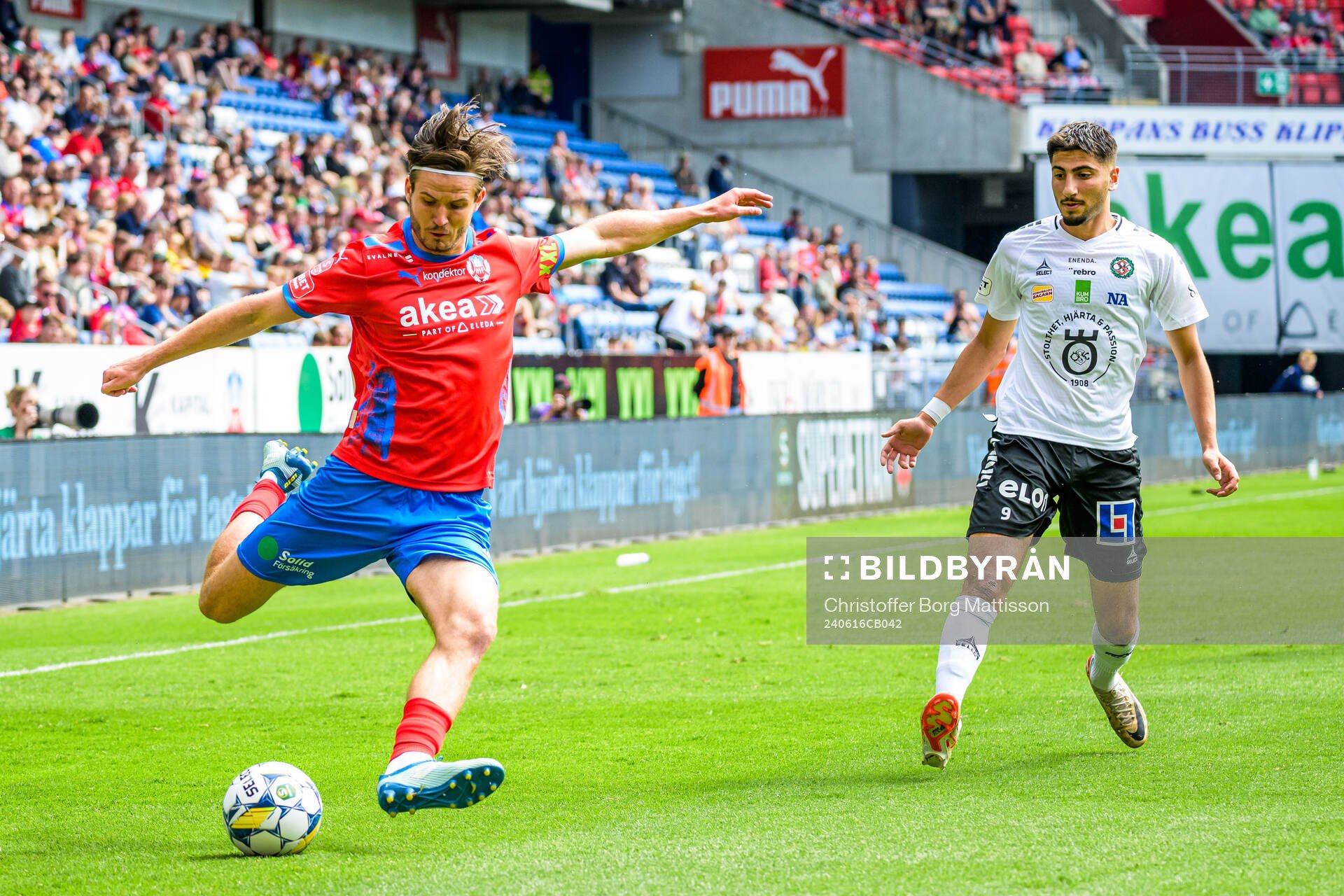 Helsingborgs Wilhelm Loeper och Örebros Peter Gwargis