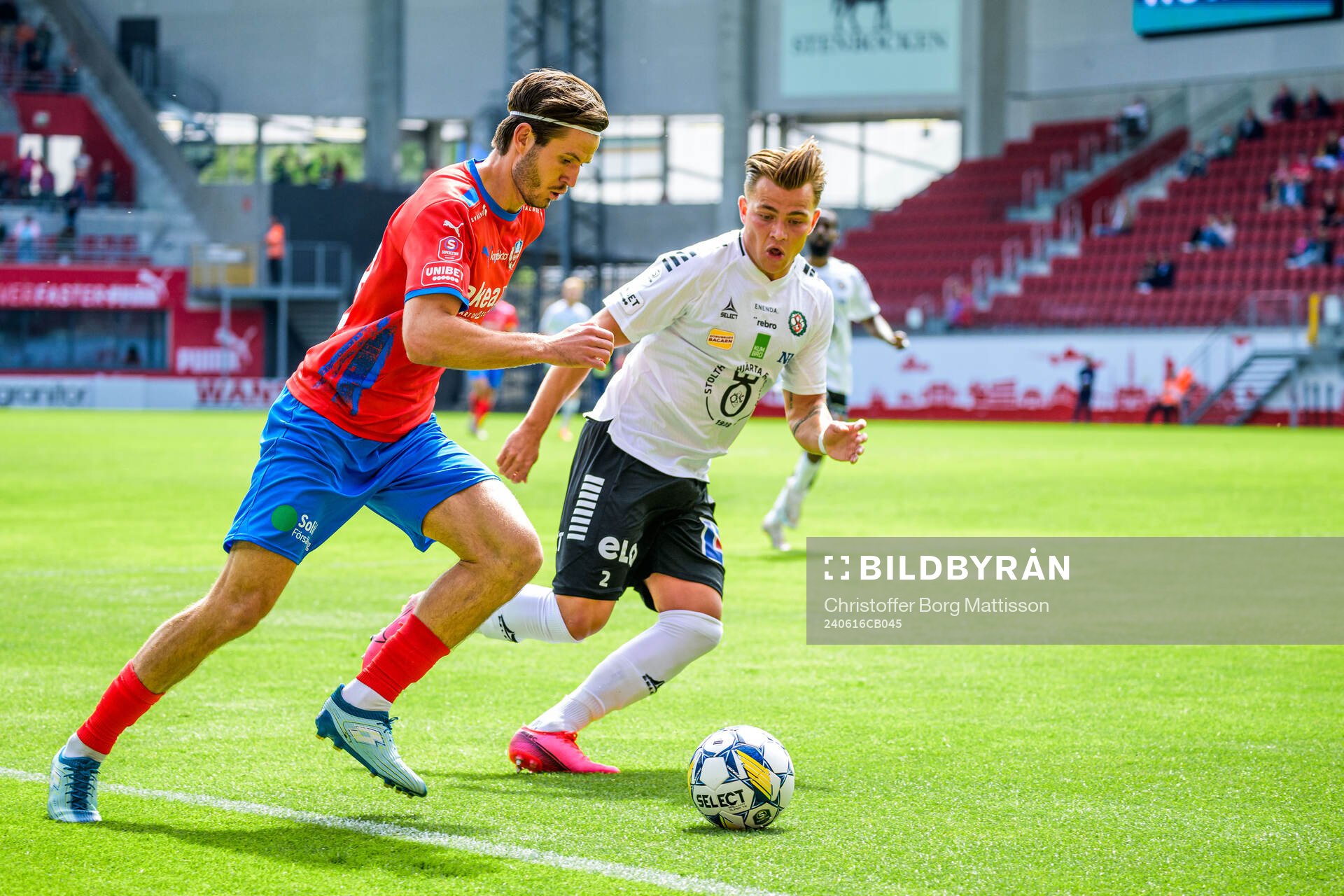 Helsingborgs Wilhelm Loeper och Örebros Tobias Björnstad