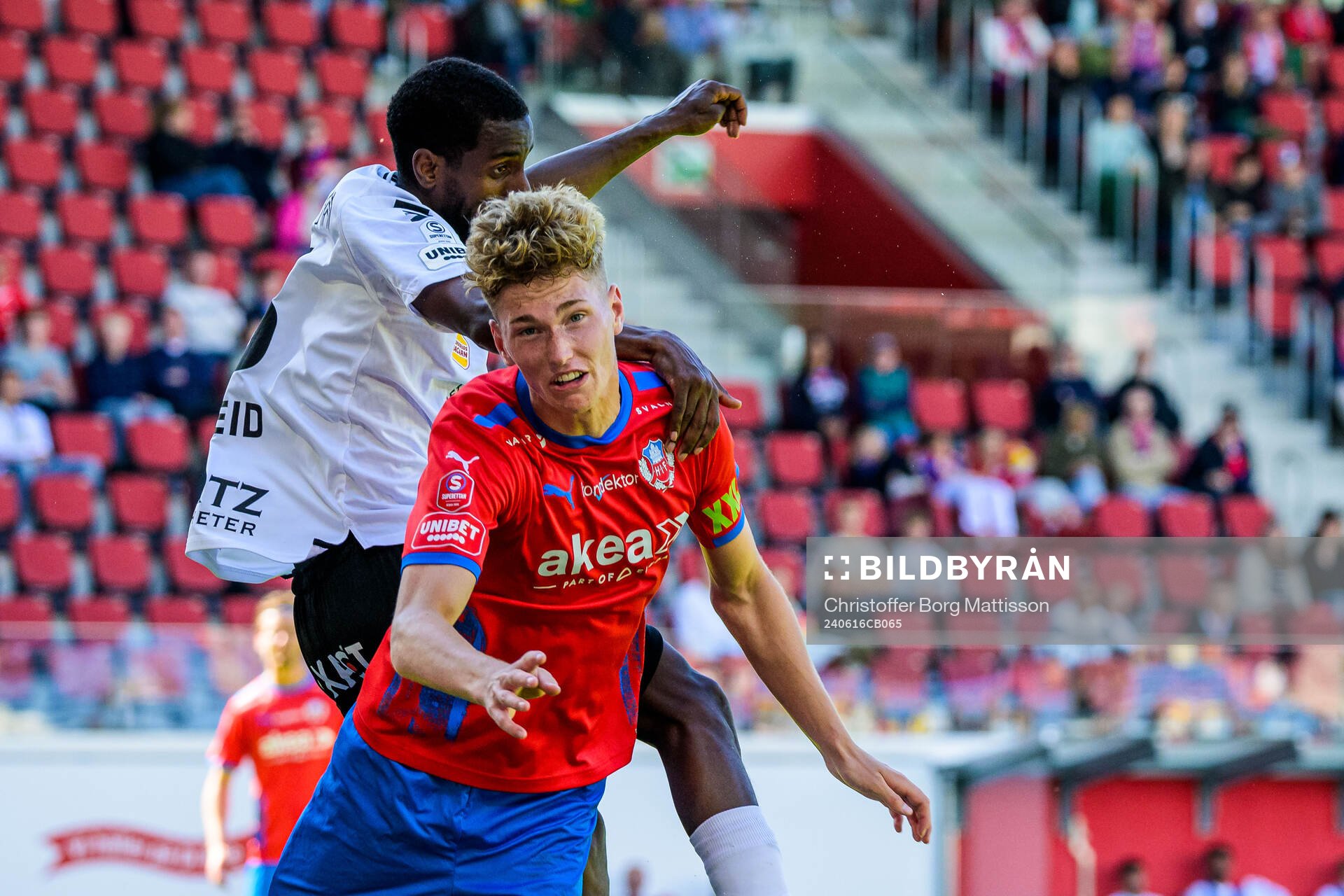 Örebros Mohammed Khalid Saeid och Helsingborgs Benjamin