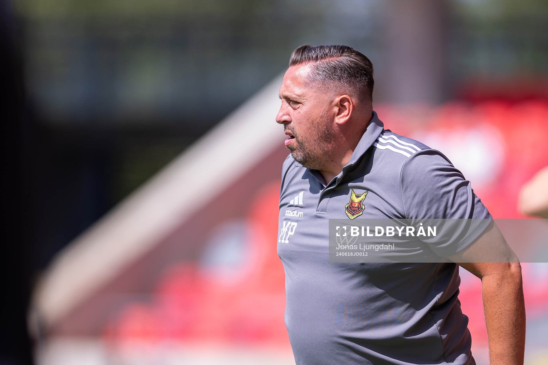 Östersunds huvudtränare Magnus Powell