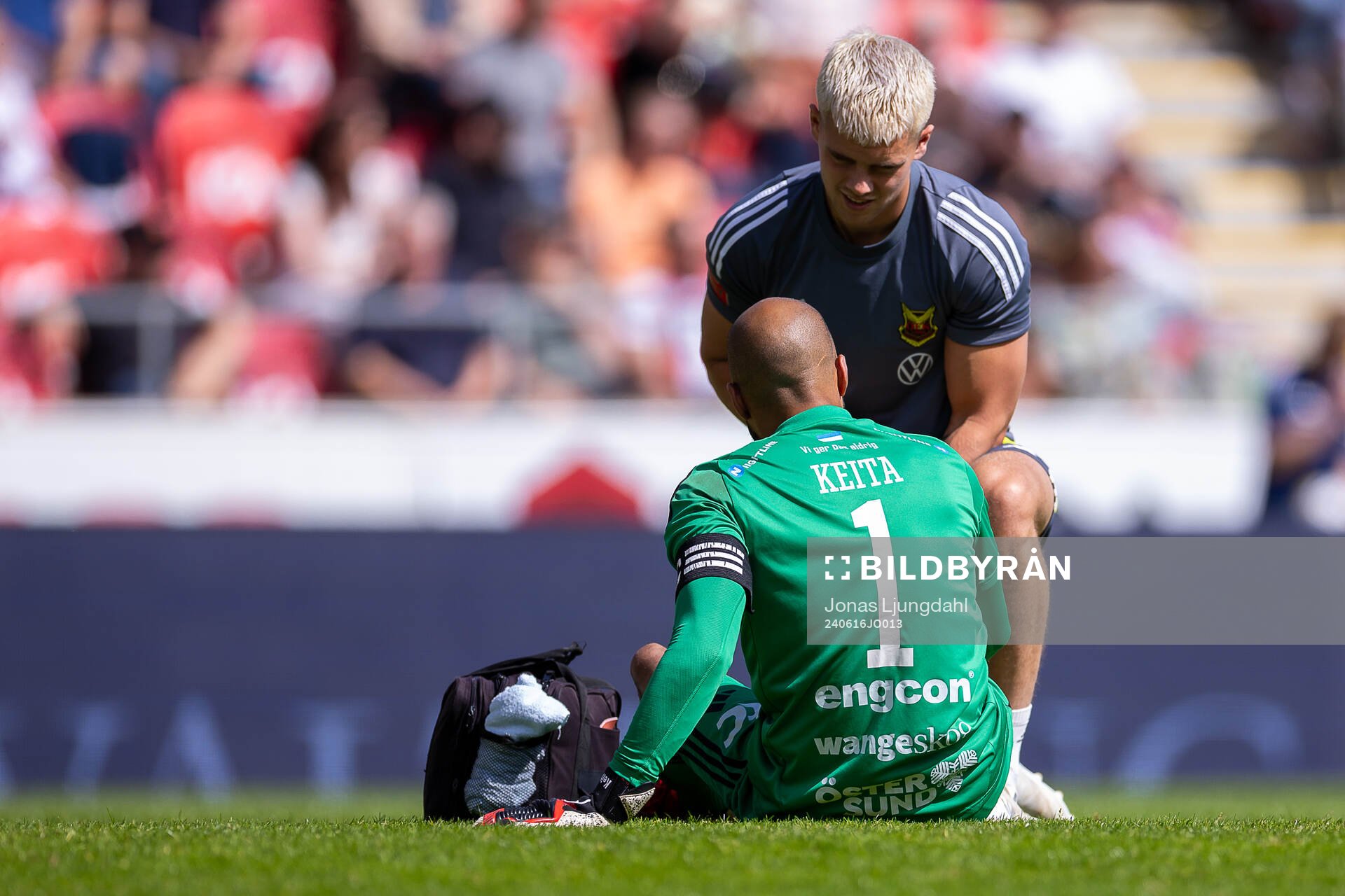 Östersunds Aly Keita får vård