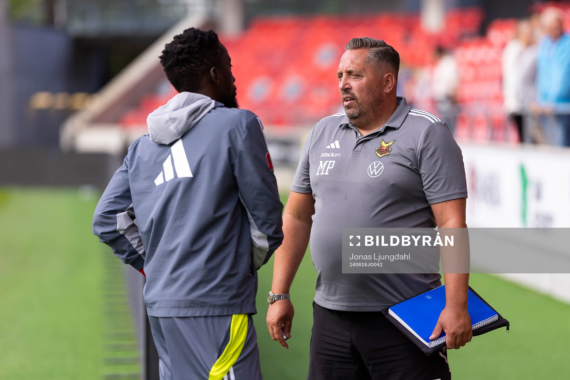 Östersunds huvudtränare Magnus Powell