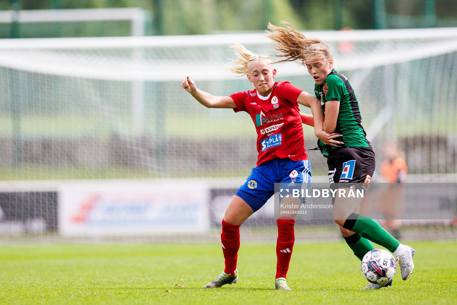 Vellinges Linn Nilsson och Varbergs Maja Karlsson