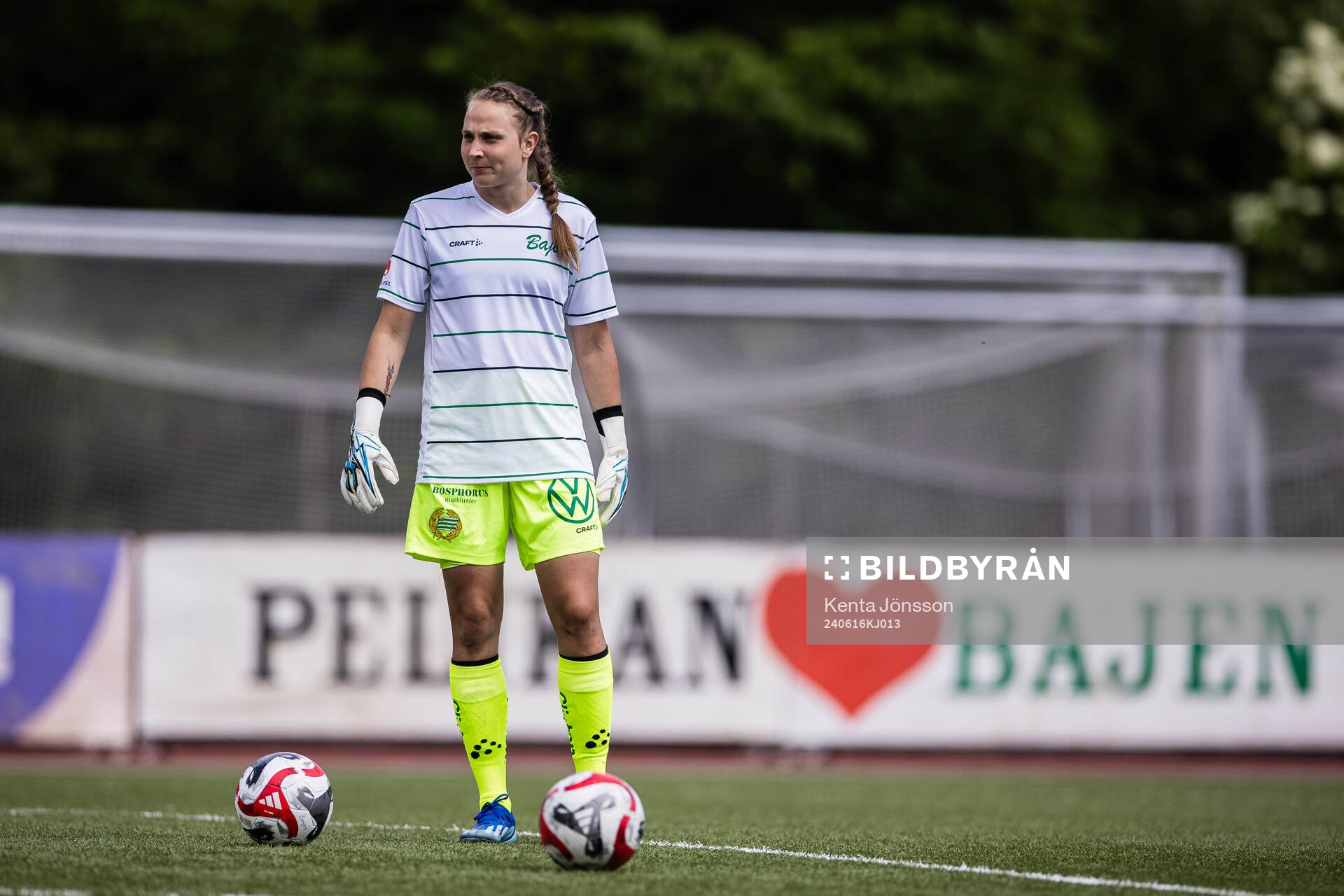 Hammarbys målvakt Anna Tamminen