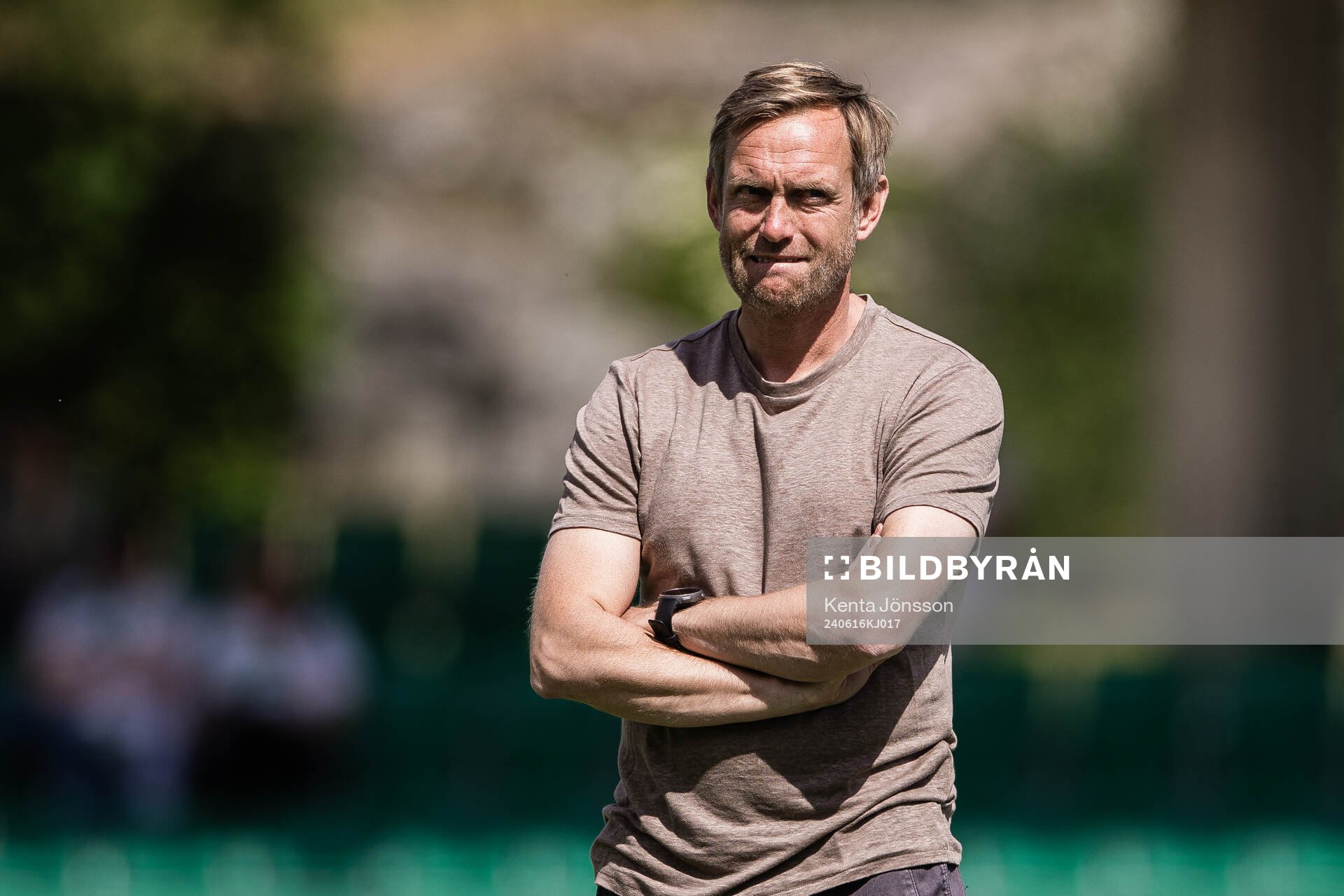 Hammarbys tränare Martin Sjögren