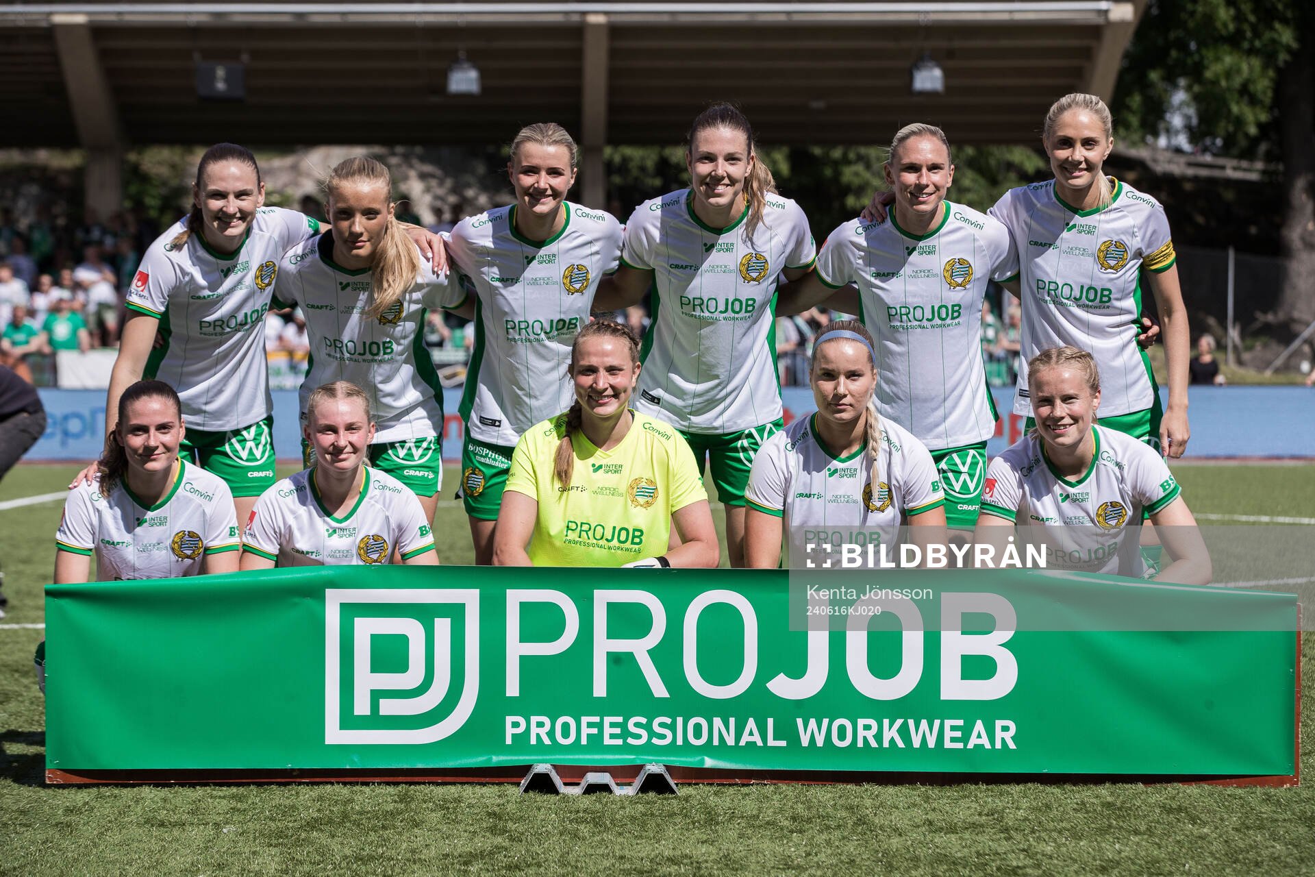 Vilde Hasund, Smilla Holmberg, Thea Sørbo, Emma Westin,