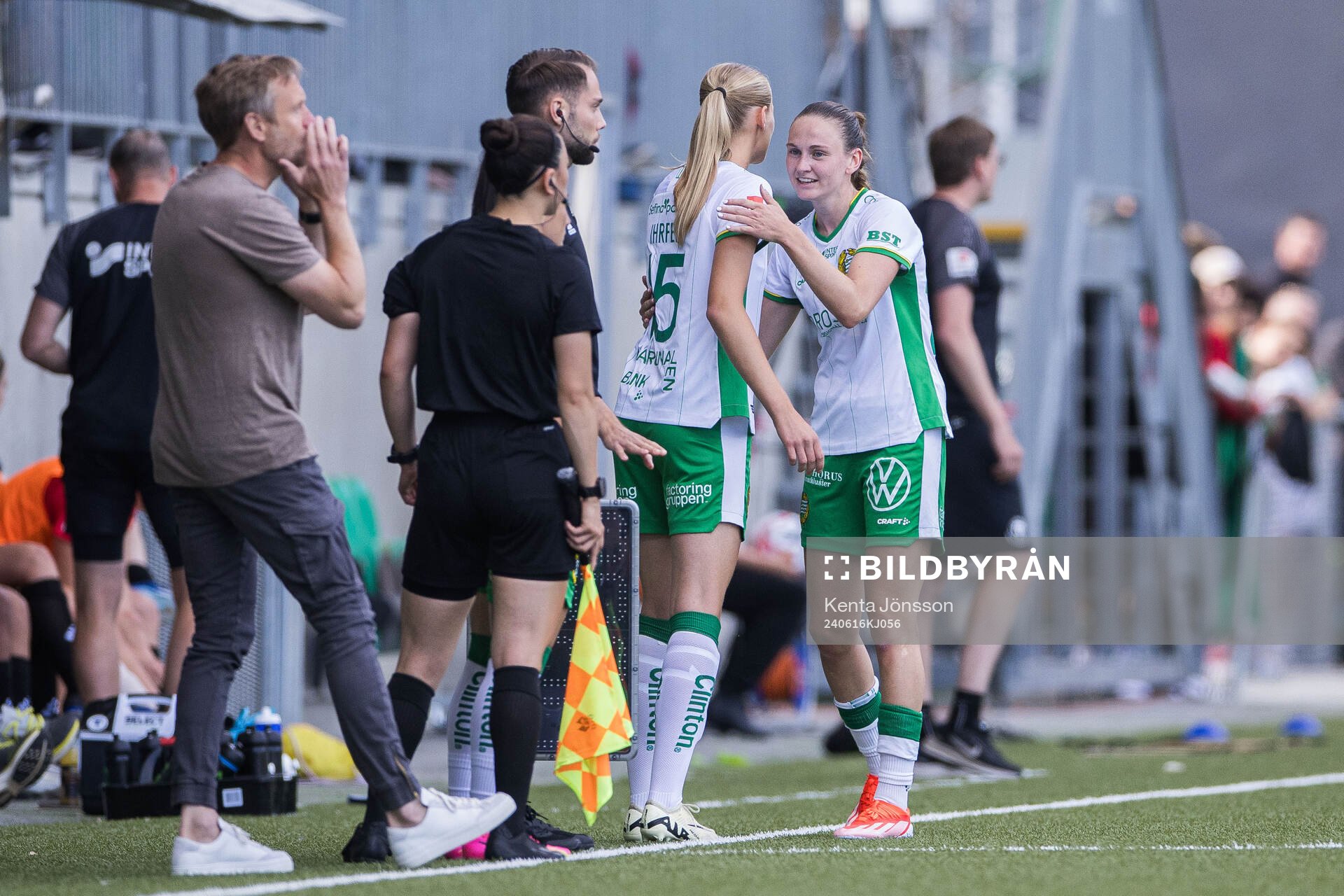 Hammarbys Lykke Ihrfelt byts in för Vilde Hasund