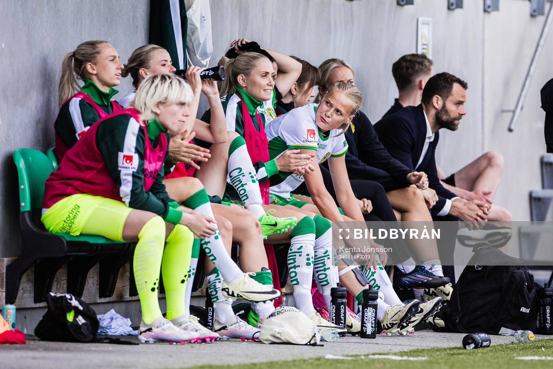 Hammarbys Lykke Ihrfelt gör sig redo för inhopp