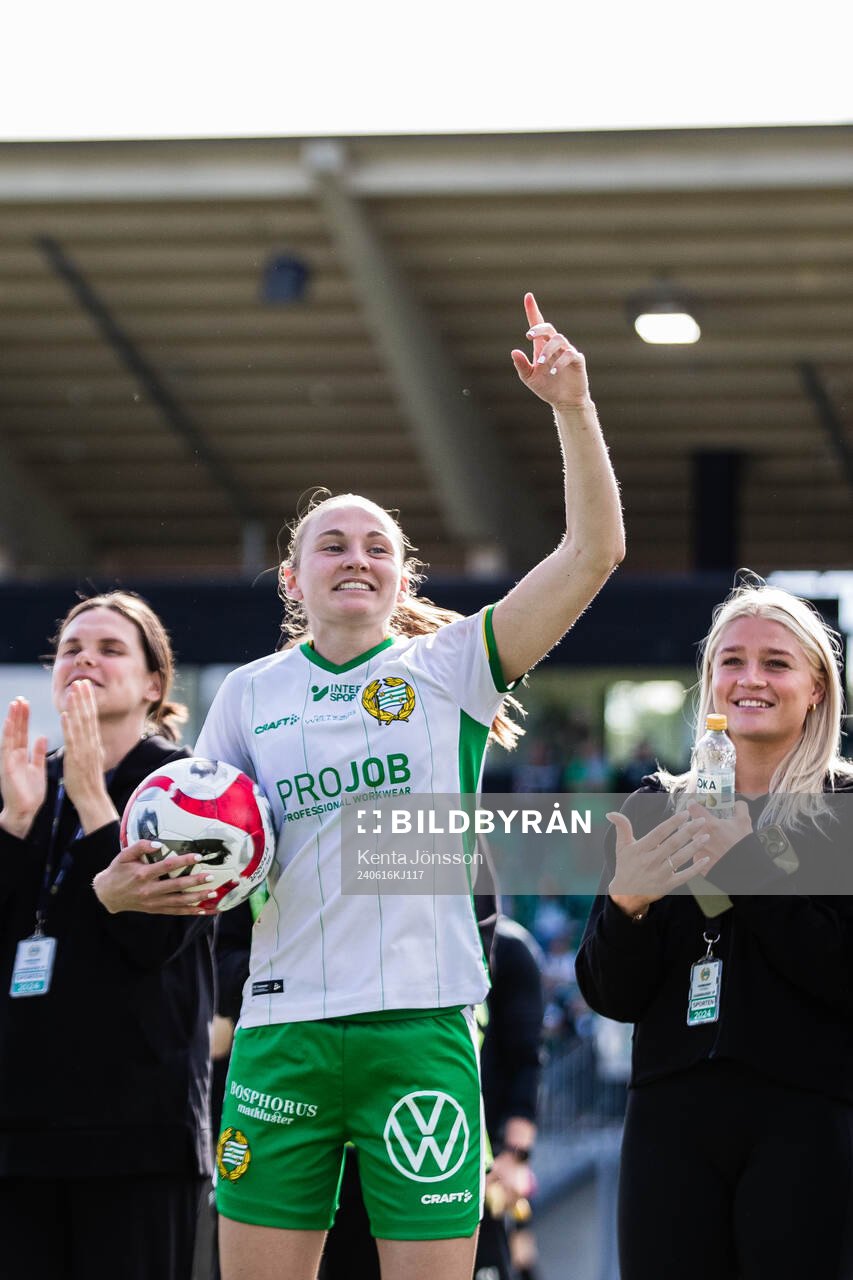 Hammarbys Vilde Hasund jublar