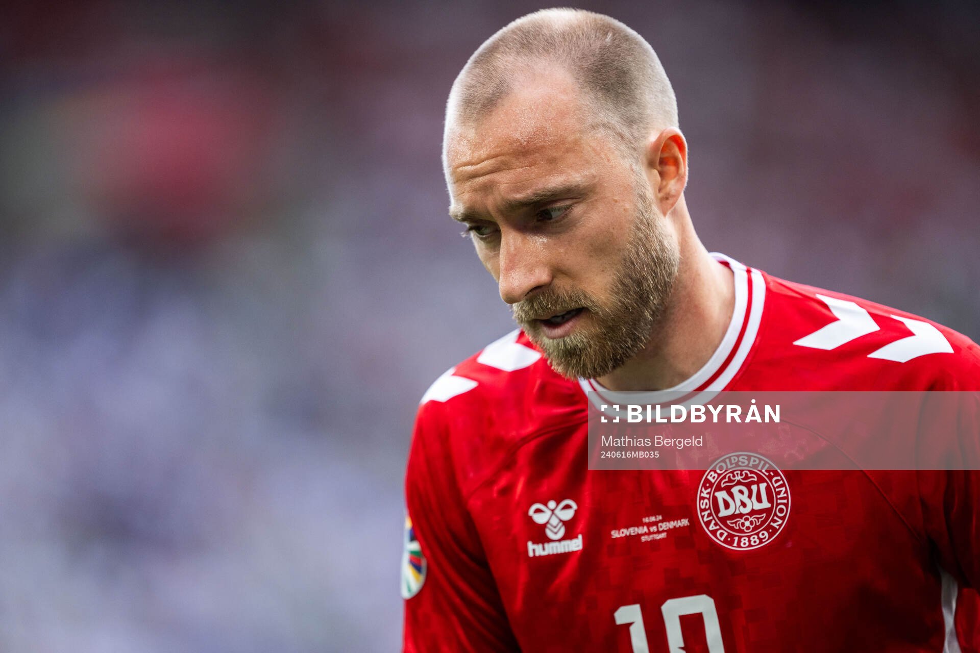Christian Eriksen of Denmark