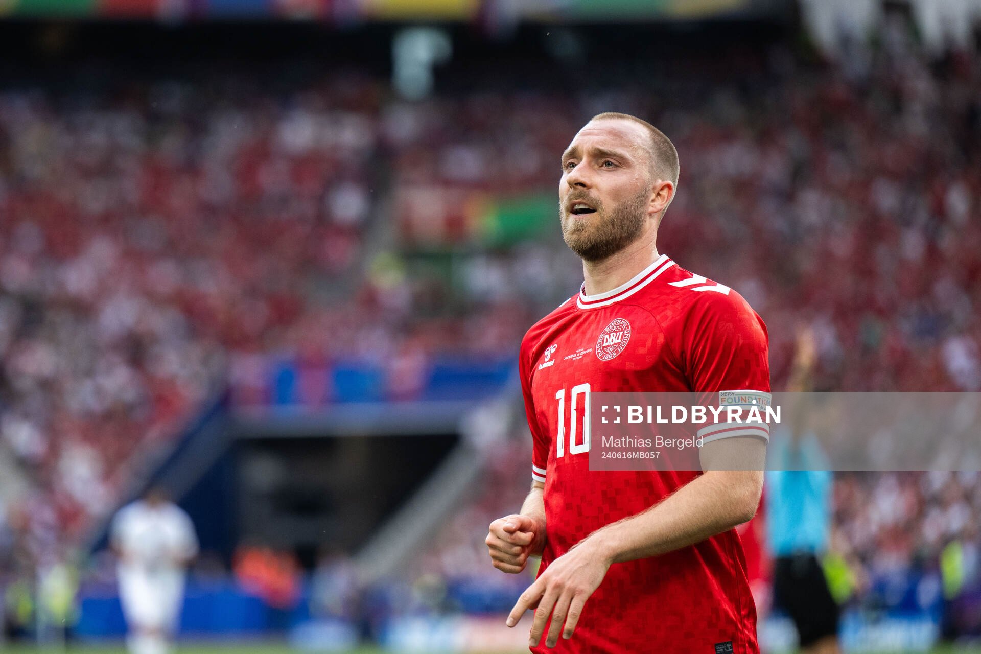 Christian Eriksen of Denmark