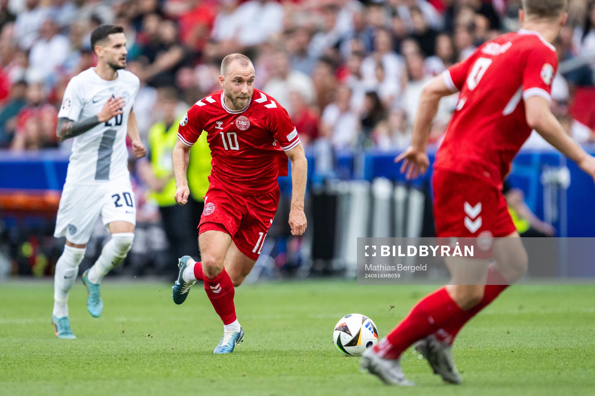 Christian Eriksen of Denmark