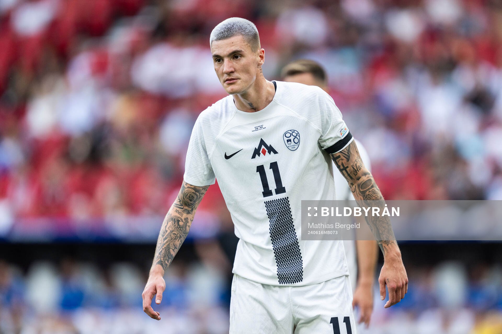 Benjamin Sesko of Slovenia