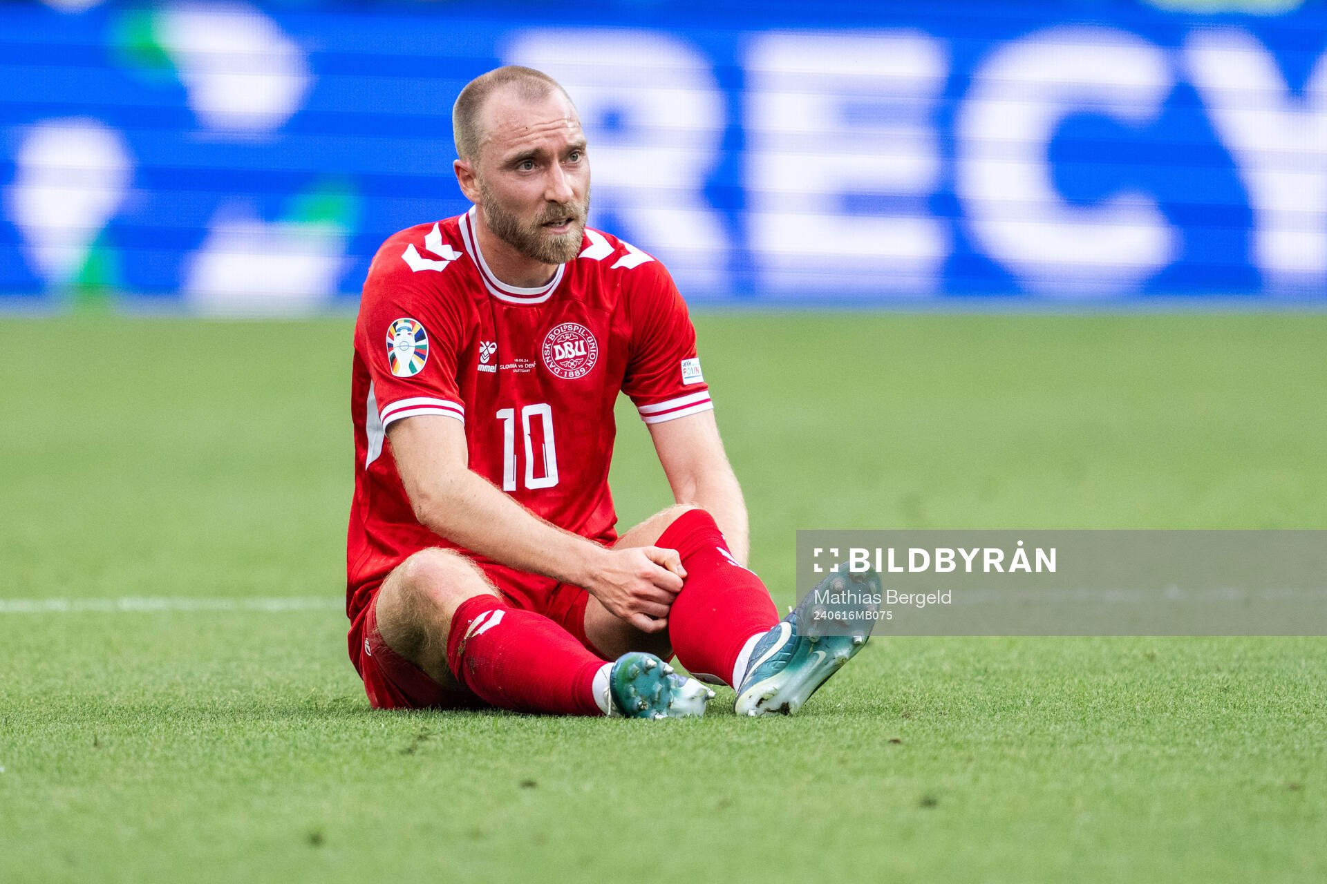 Christian Eriksen of Denmark