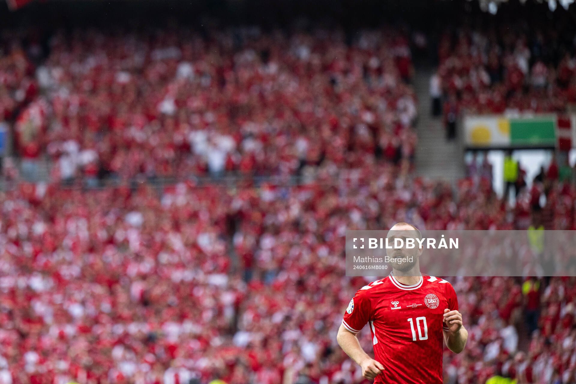 Christian Eriksen of Denmark