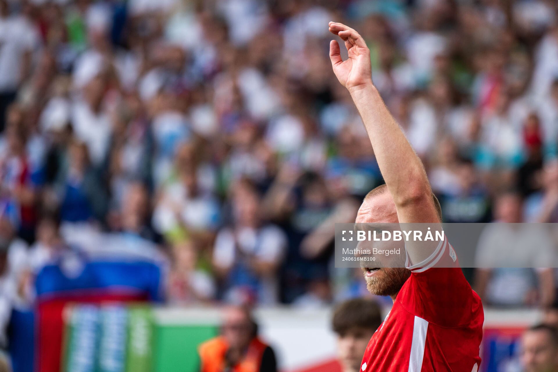 Christian Eriksen of Denmark