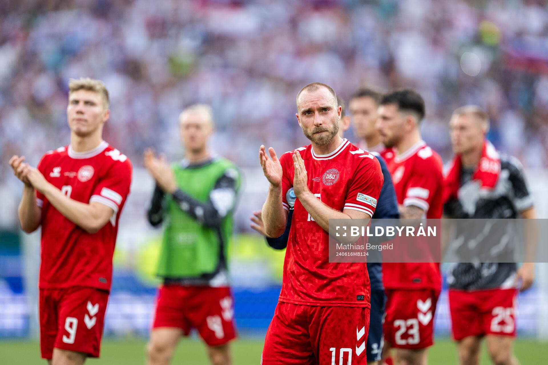 Christian Eriksen of Denmark