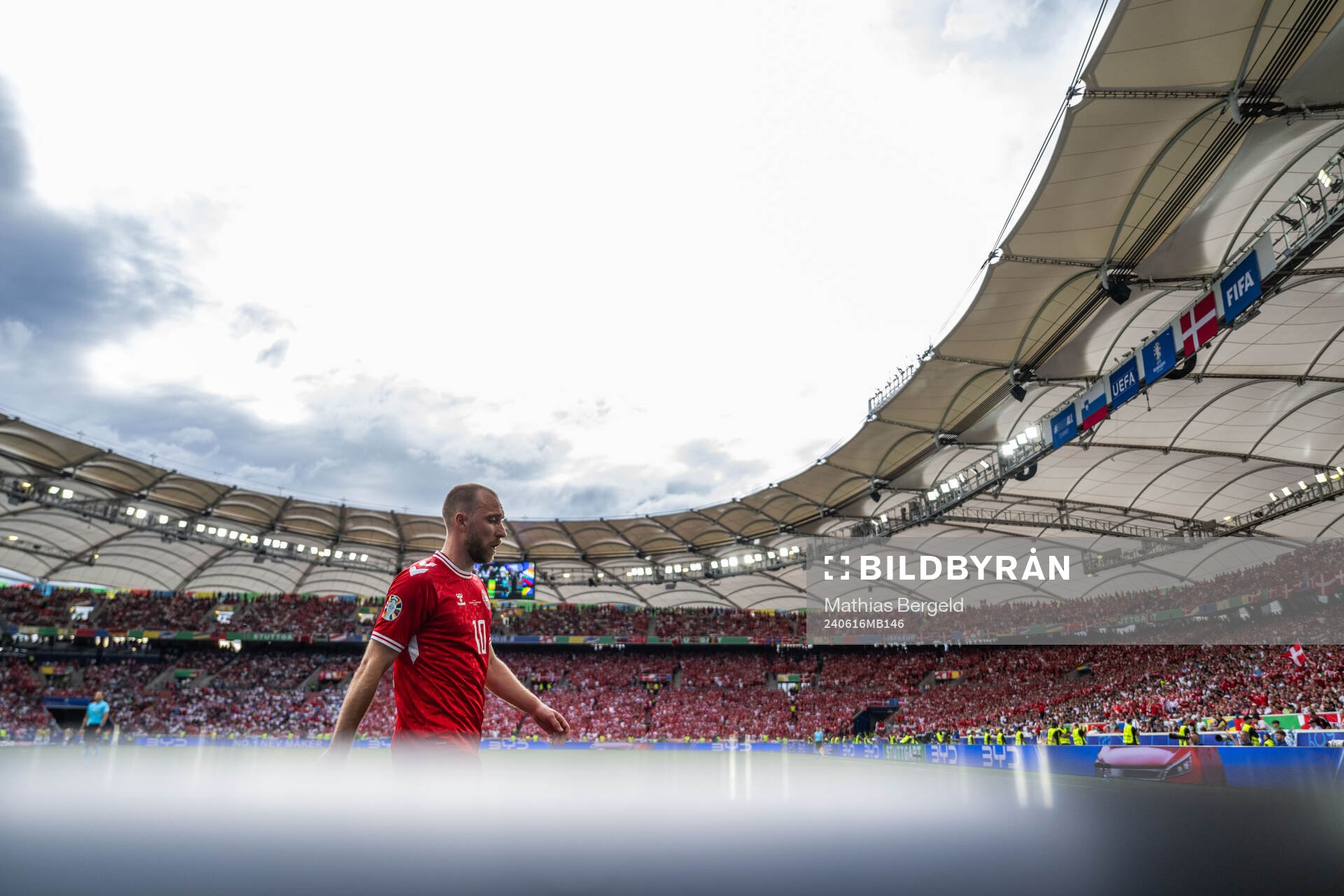 Christian Eriksen of Denmark