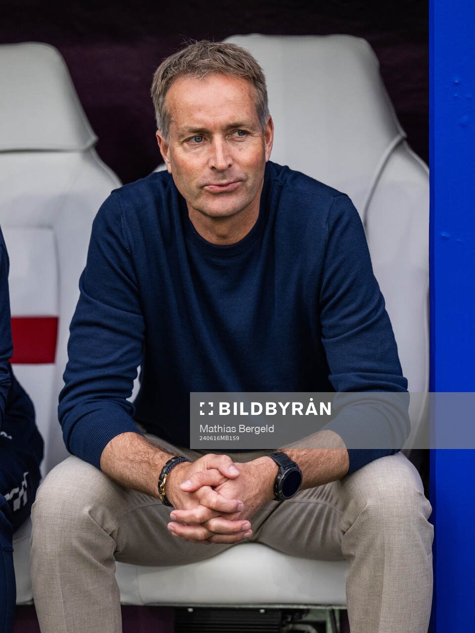 Head coach Kasper Hjulmand of Denmark