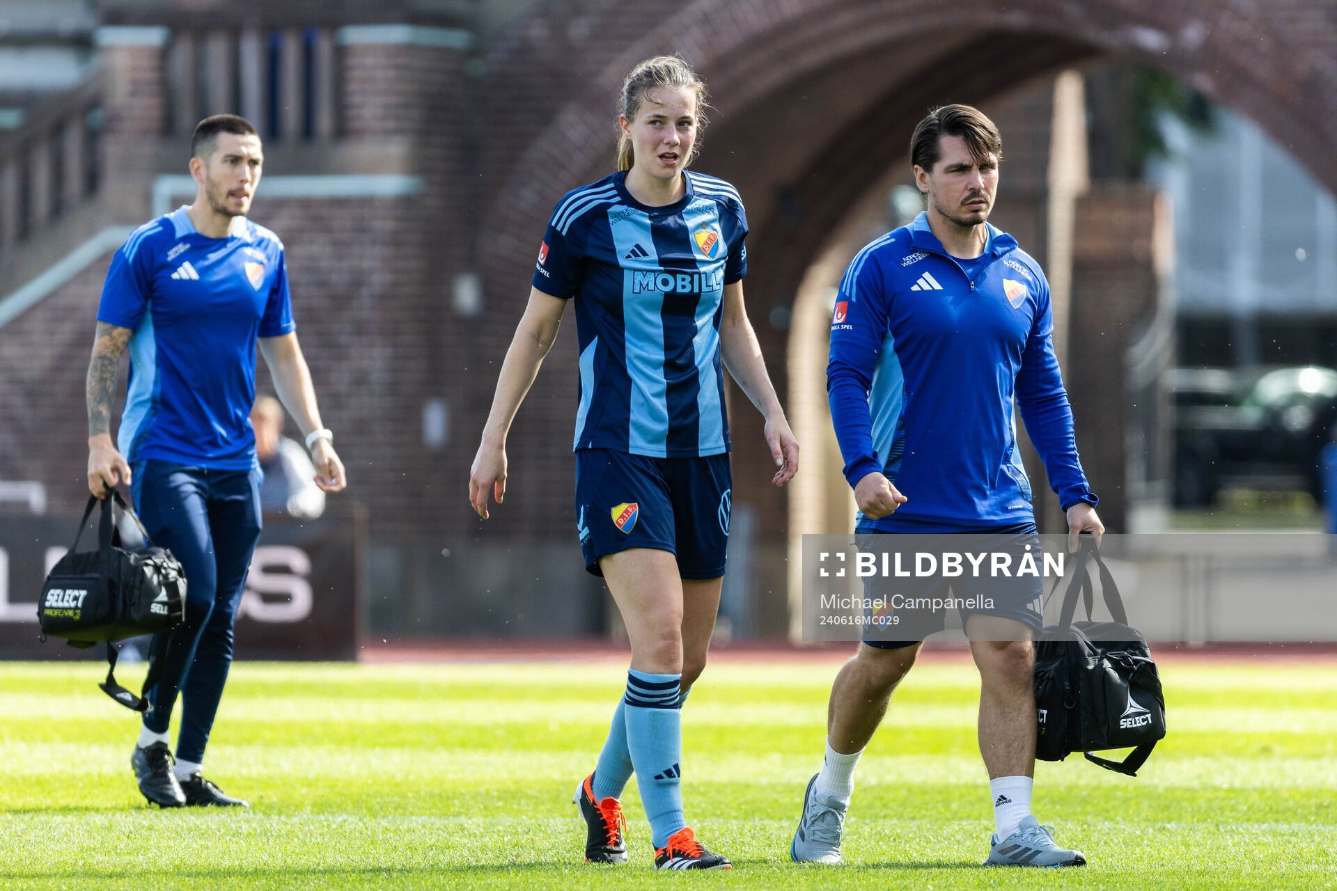 Djurgårdens Ina Vårhus har ont
