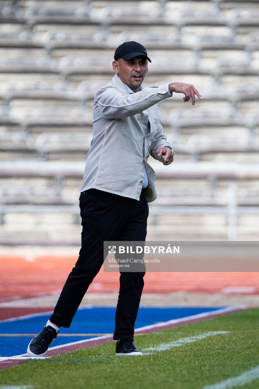 Djurgårdens tränare Marcelo Fernandez