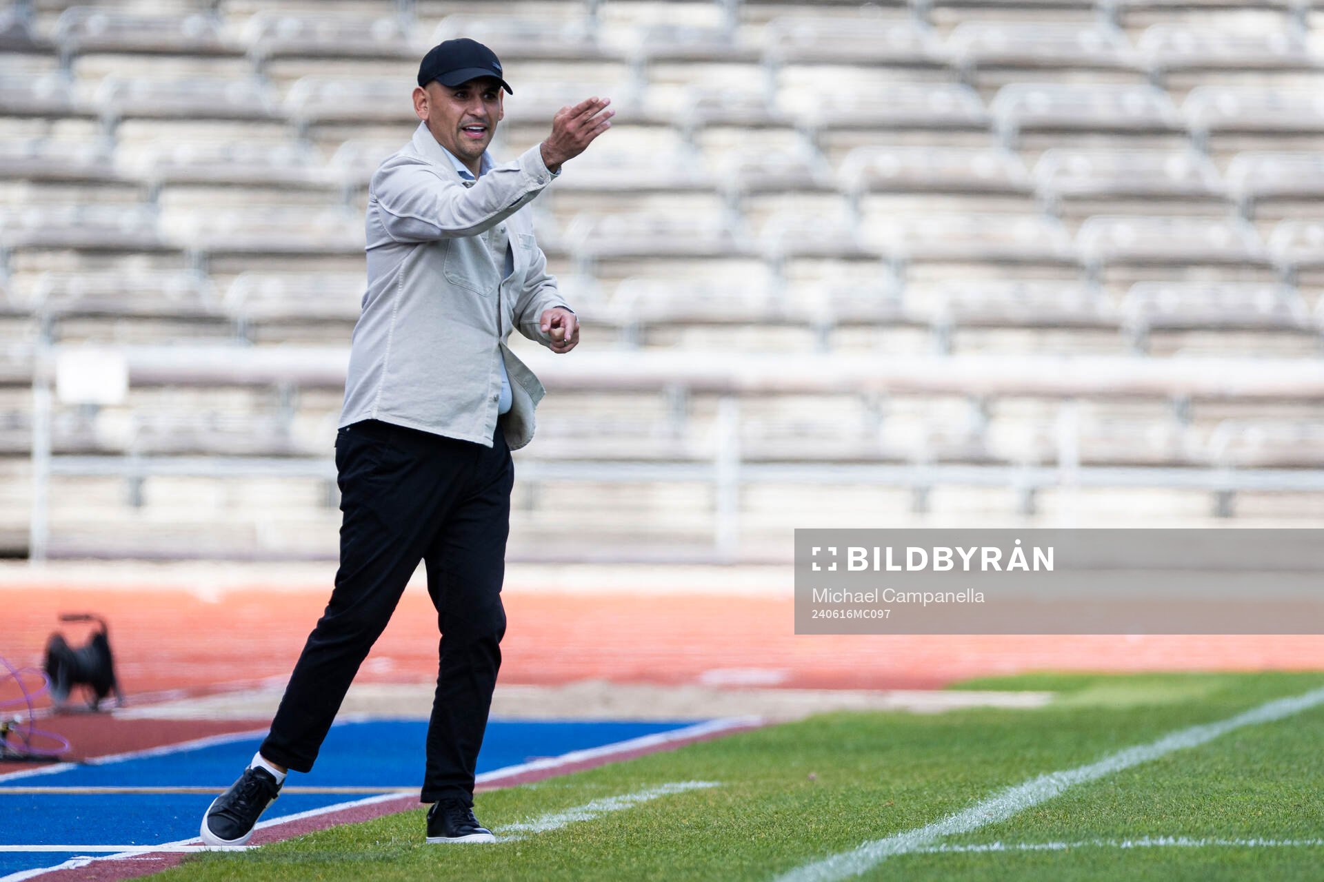 Djurgårdens tränare Marcelo Fernandez