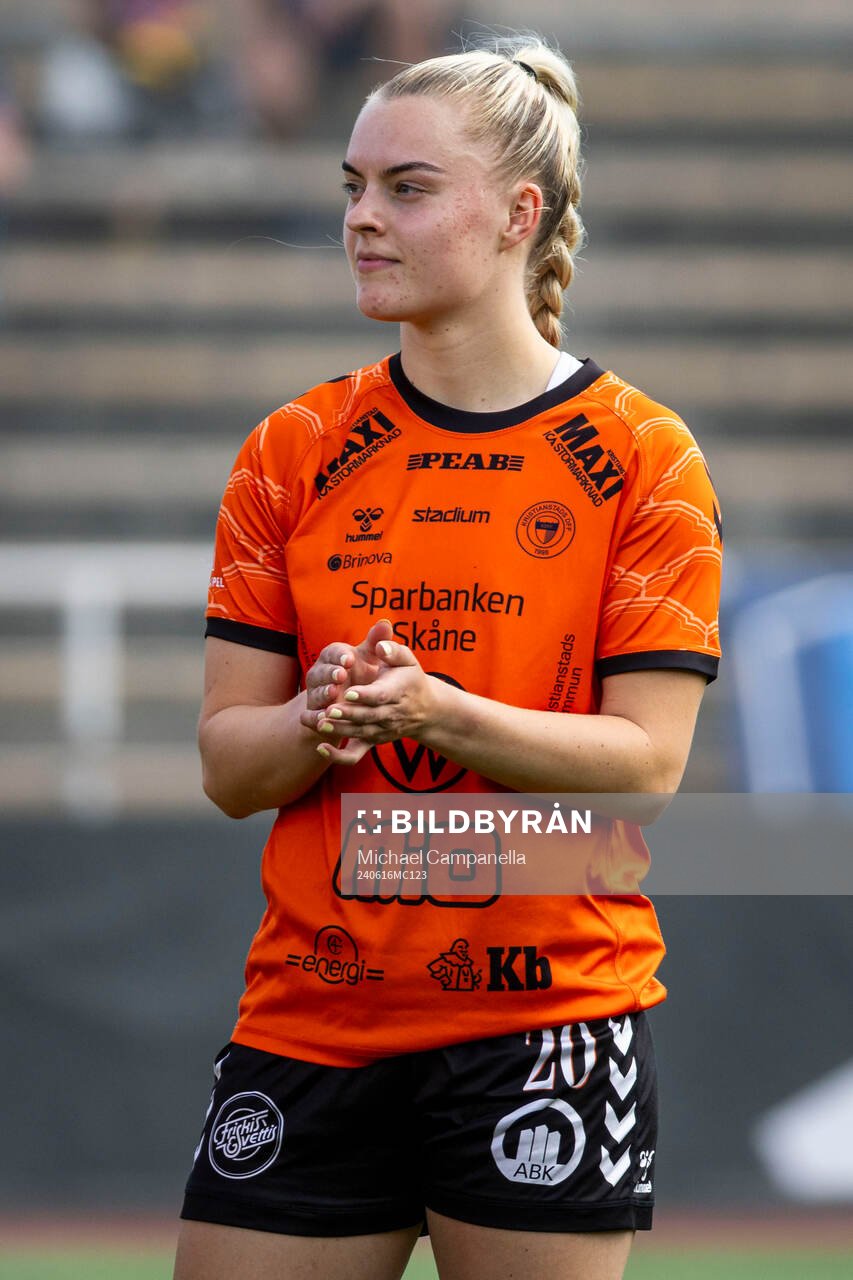 Kristianstads Gudny Árnadottir i lineup
