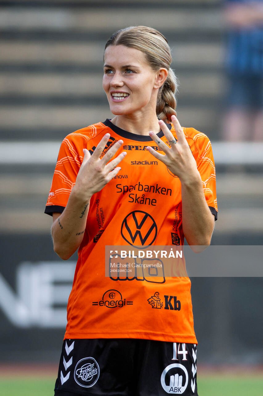 Kristianstads Tilda Persson i lineup
