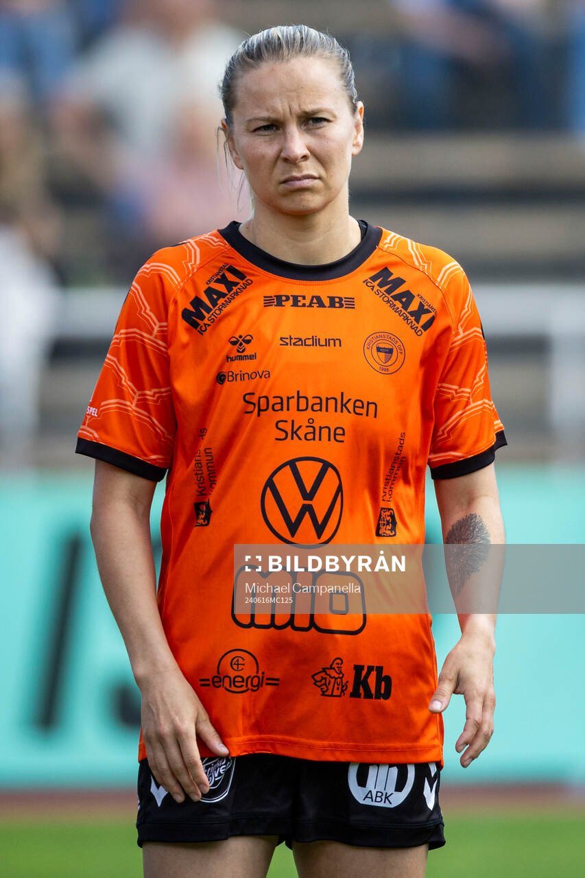 Kristianstads Emmi Alanen i lineup