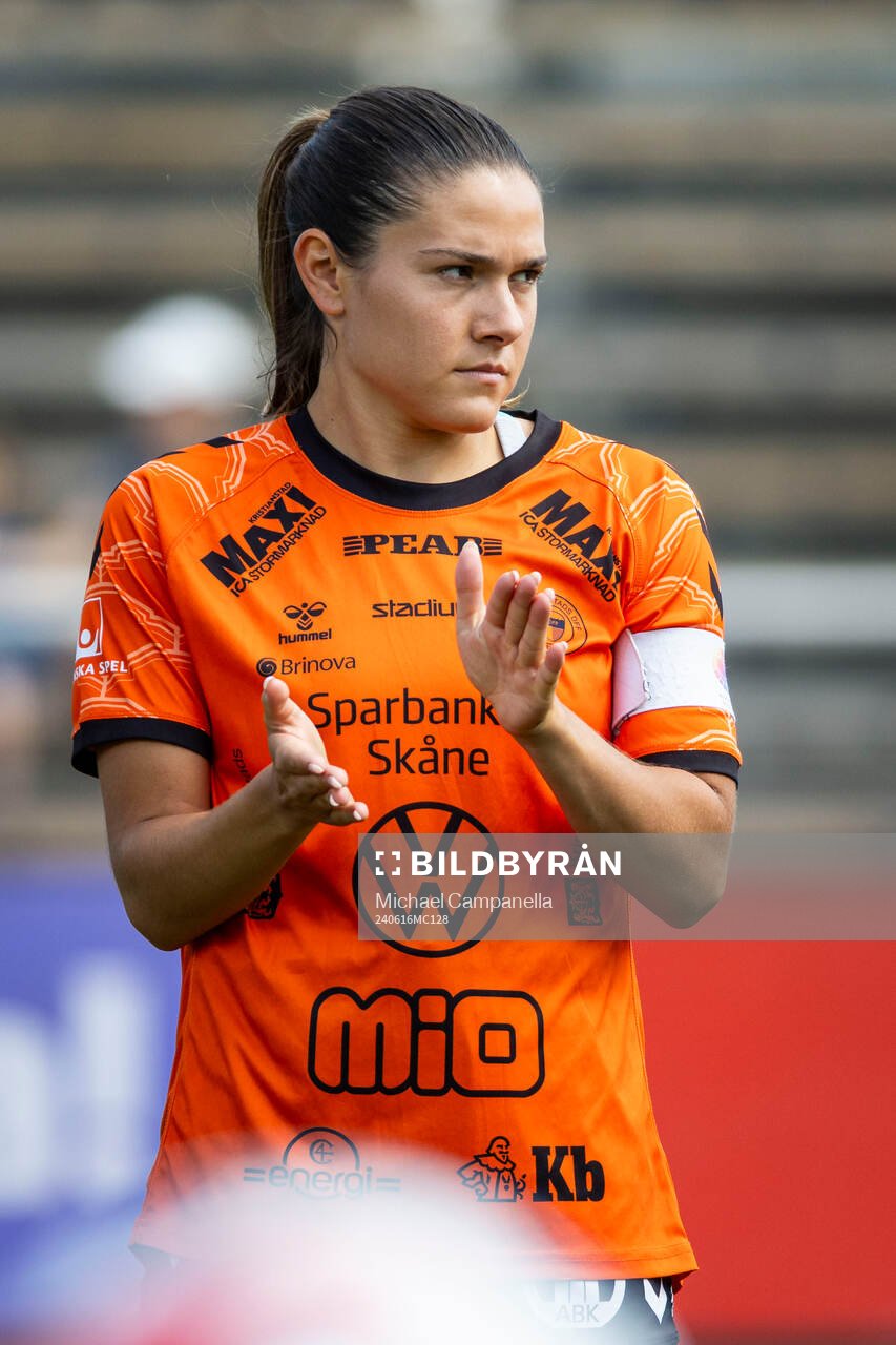 Kristianstads Carly Wickenheiser i lineup