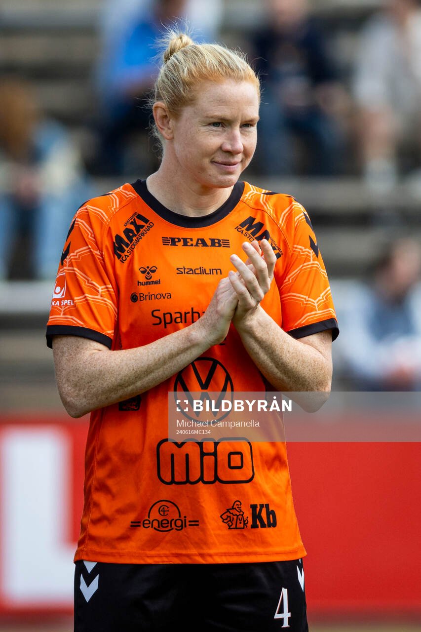Kristianstads Clare Elizabeth Polkinghorne i lineup