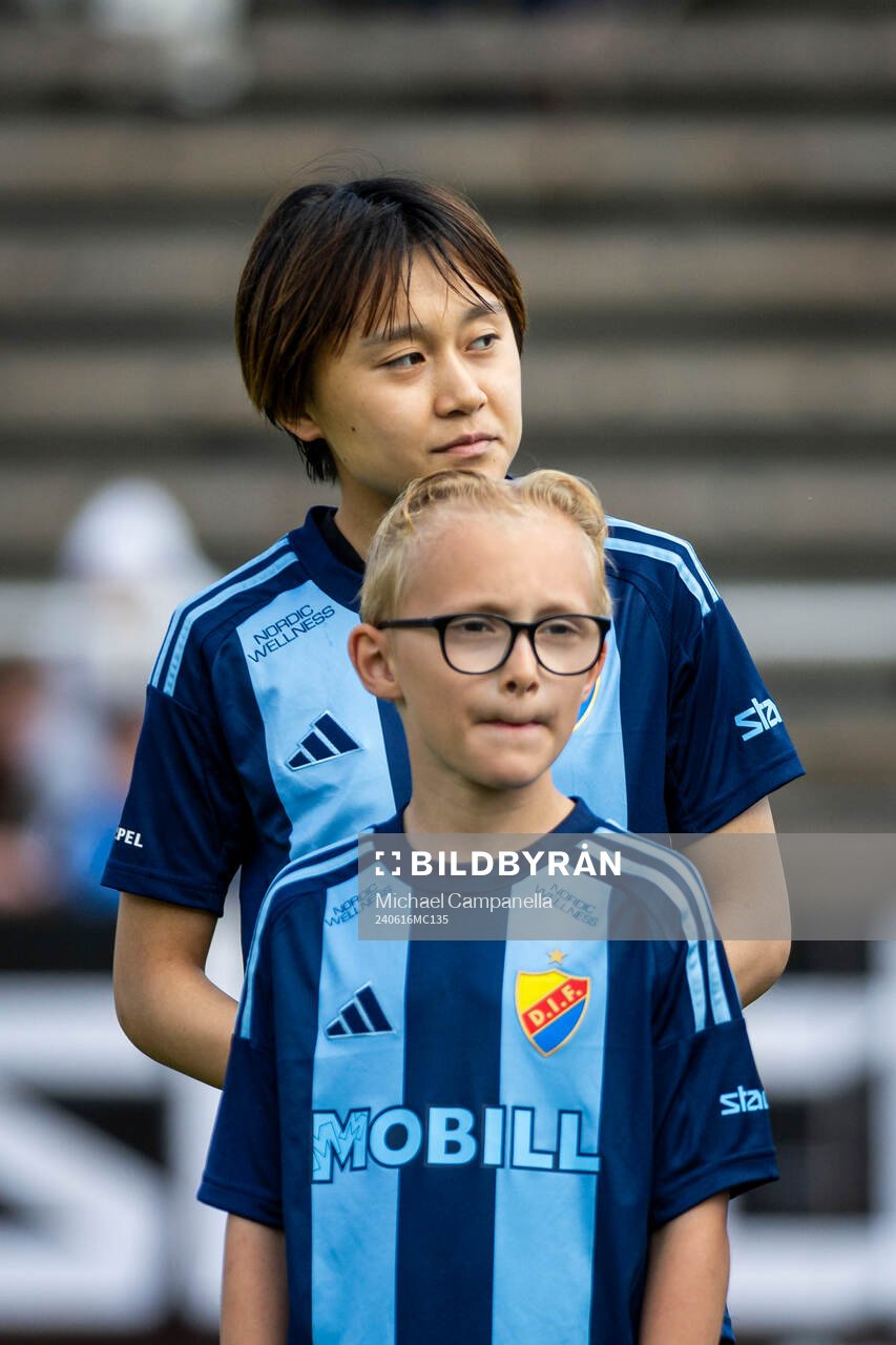 Djurgårdens Shinomi Koyama i lineup