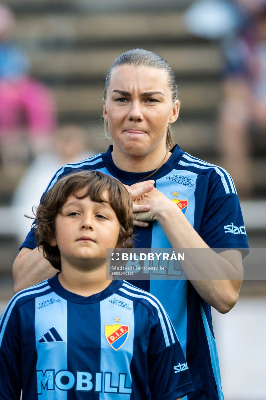Djurgårdens Ebba Hed i lineup