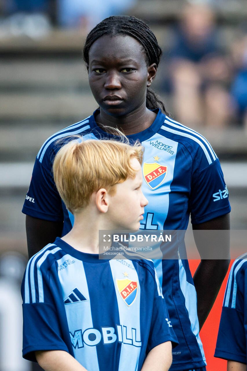 Djurgårdens Sura Yekka i lineup
