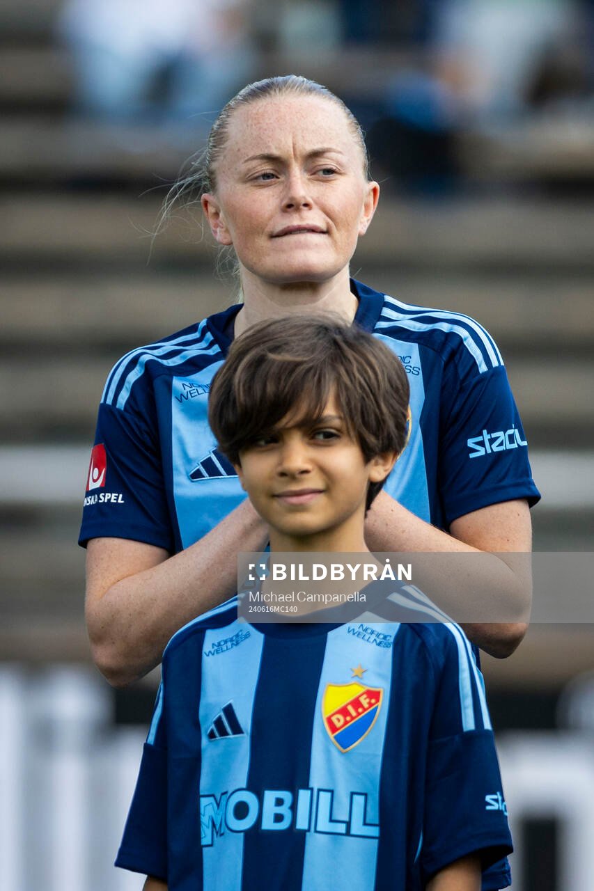 Djurgårdens Zara Jönsson i lineup