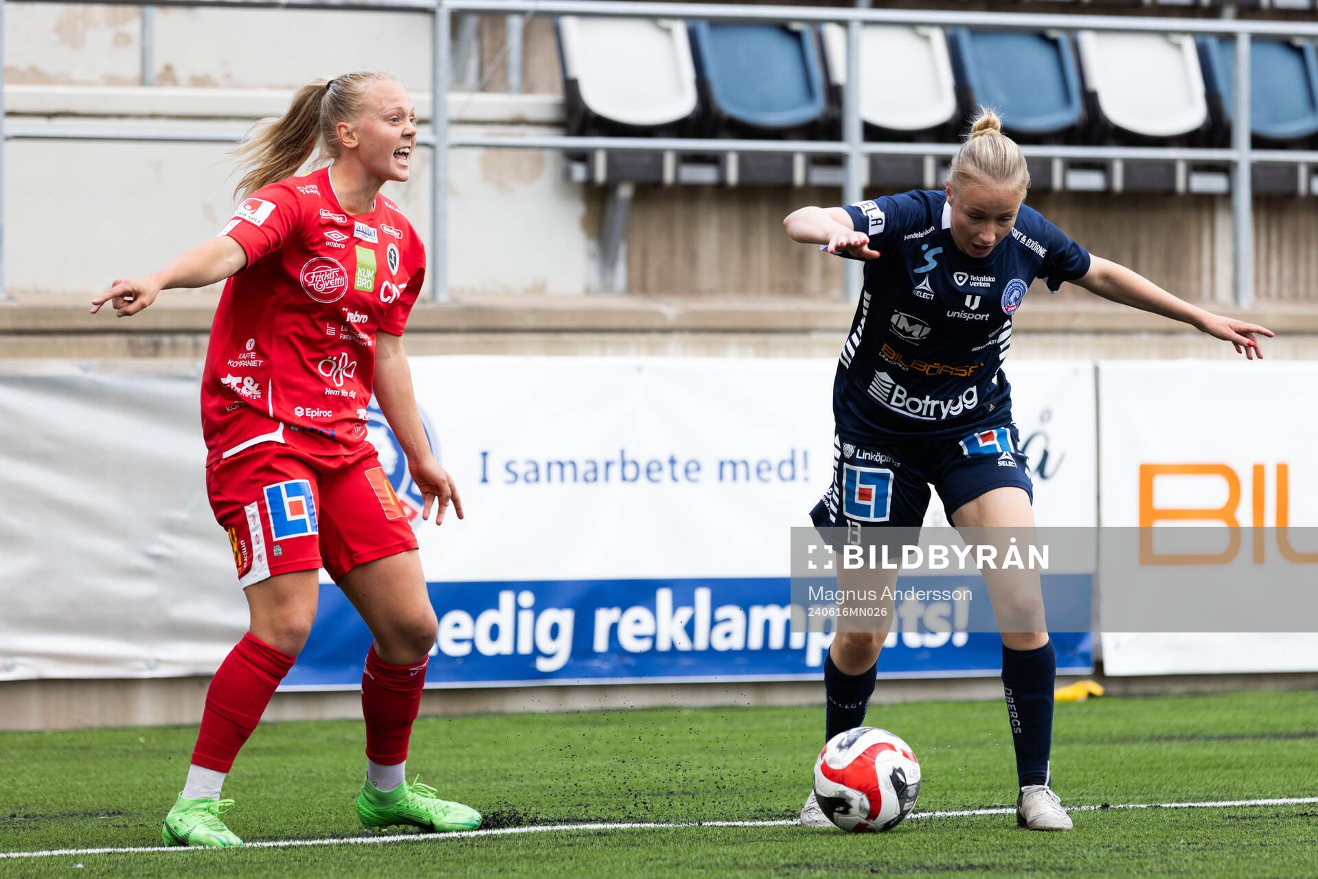 KIF Örebros Molly Johansson och Linköpings Ella Lundin