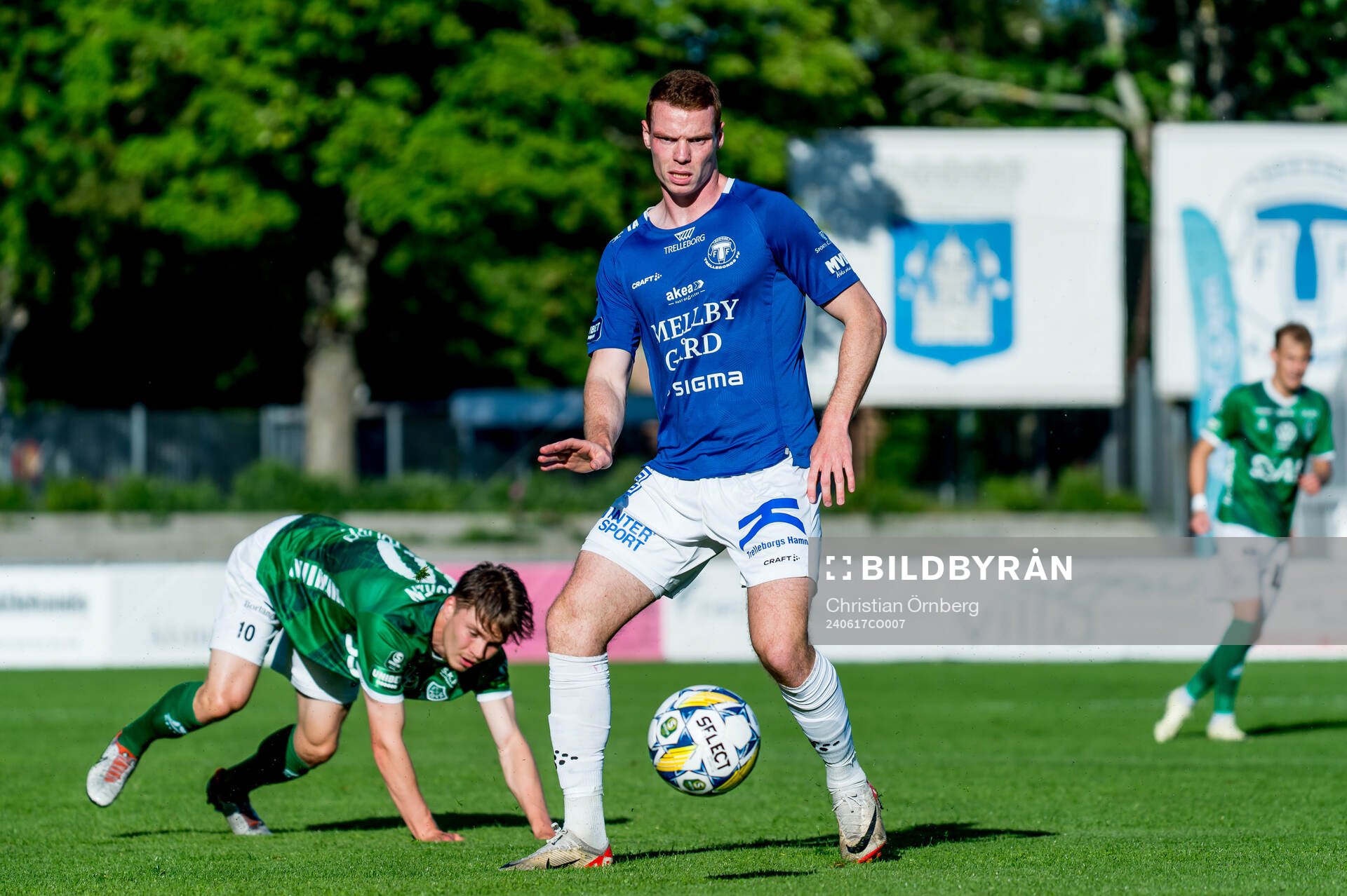 Trelleborgs Zander Hyltoft och Brages Gustav Berggren