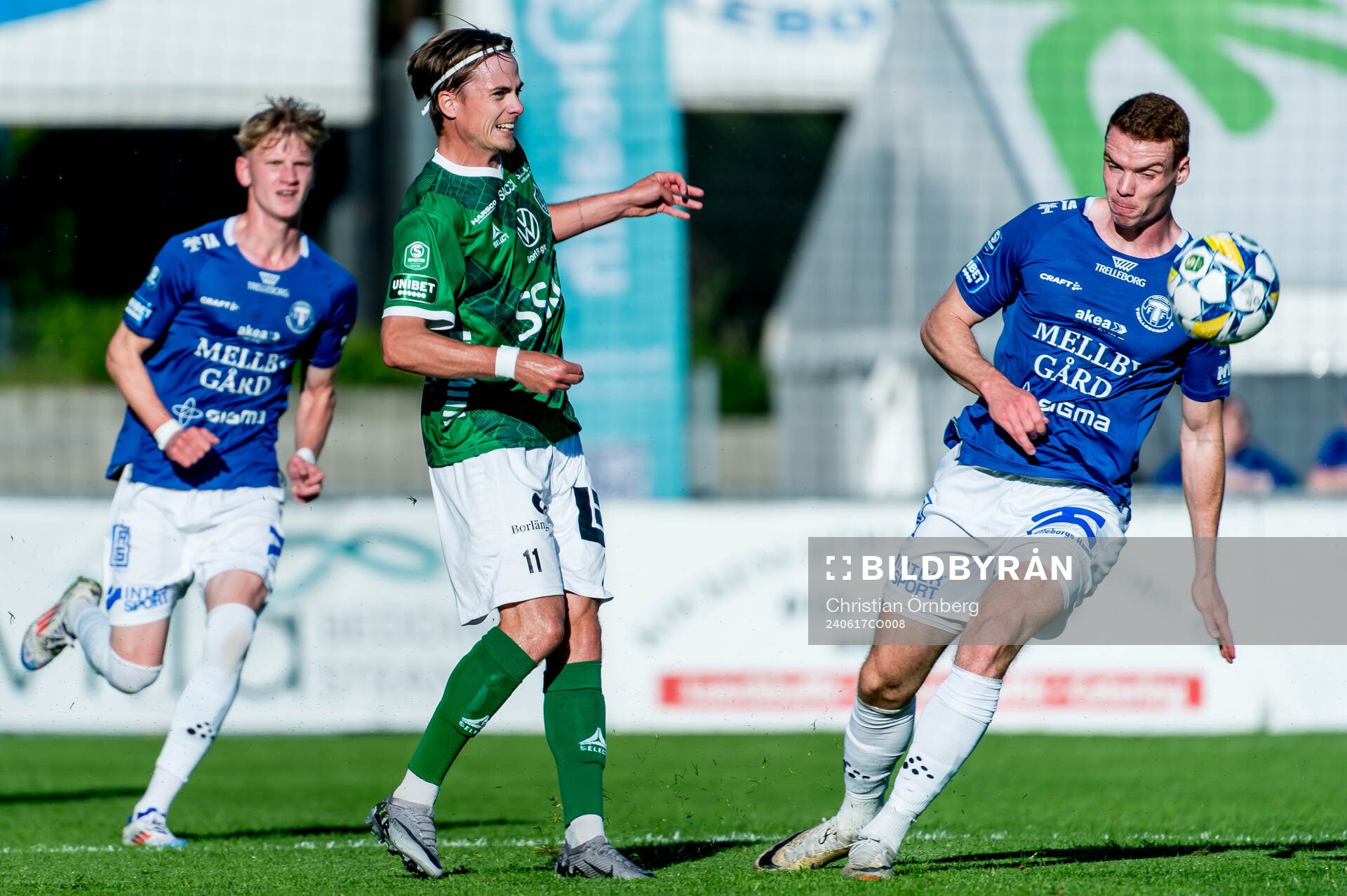 Brages Johan Arvidsson och Trelleborgs Zander Hyltoft