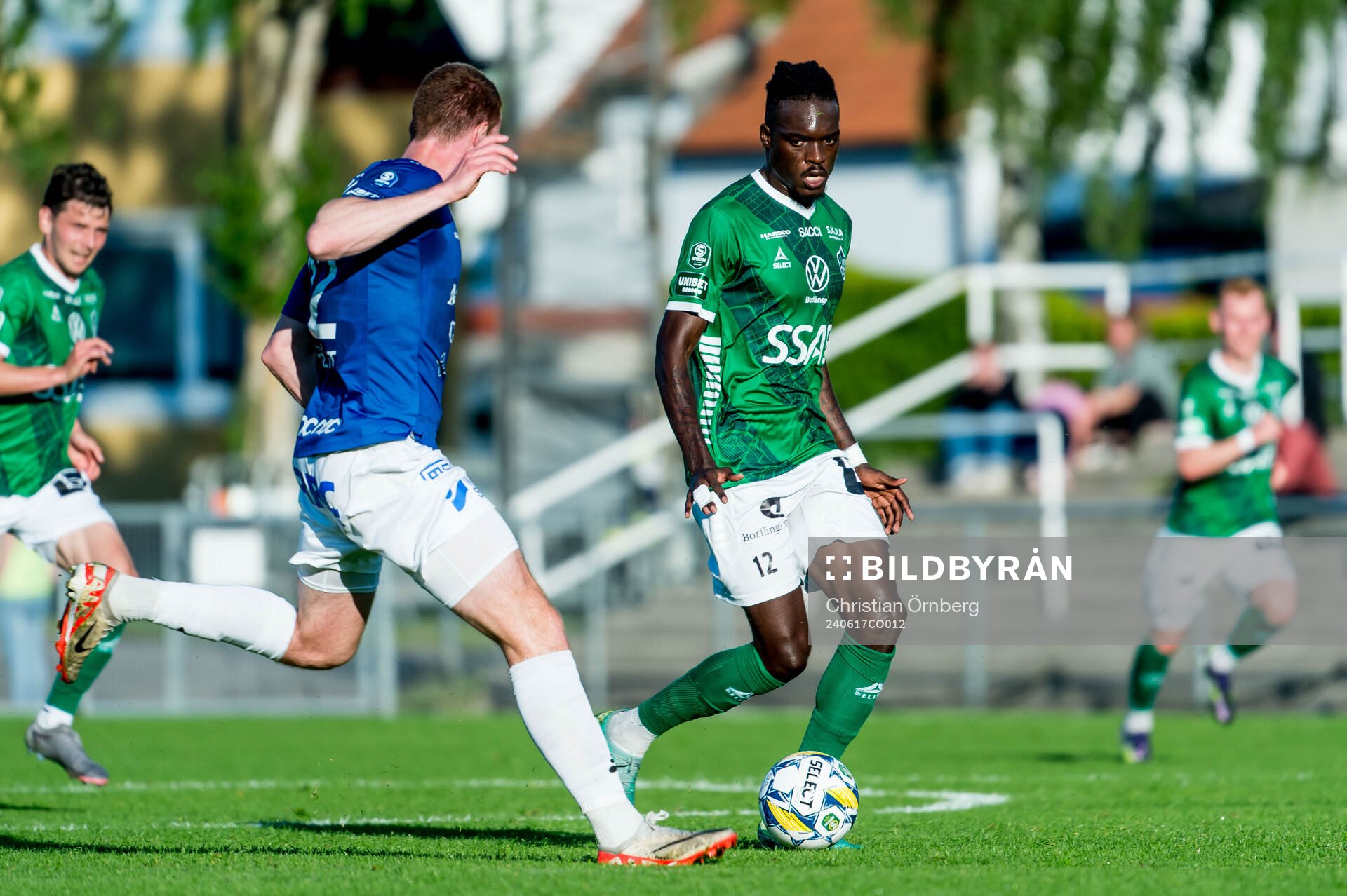 Trelleborgs Zander Hyltoft och Brages Ieltsin Jeronimo