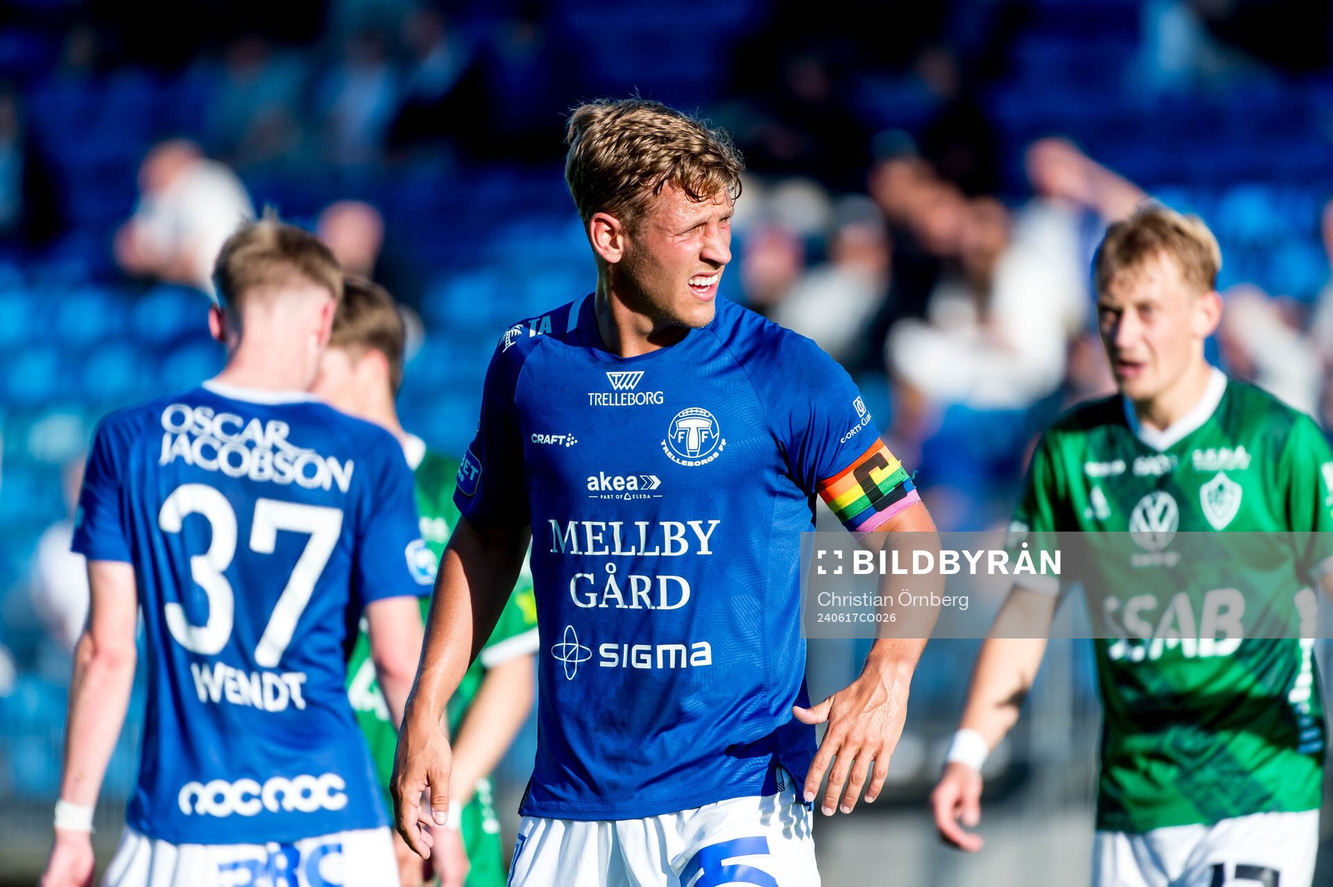 Trelleborgs Tobias Karlsson deppar