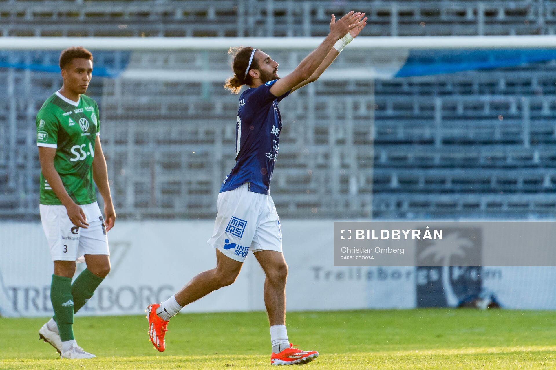 Trelleborgs Hady Saleh Karim jublar