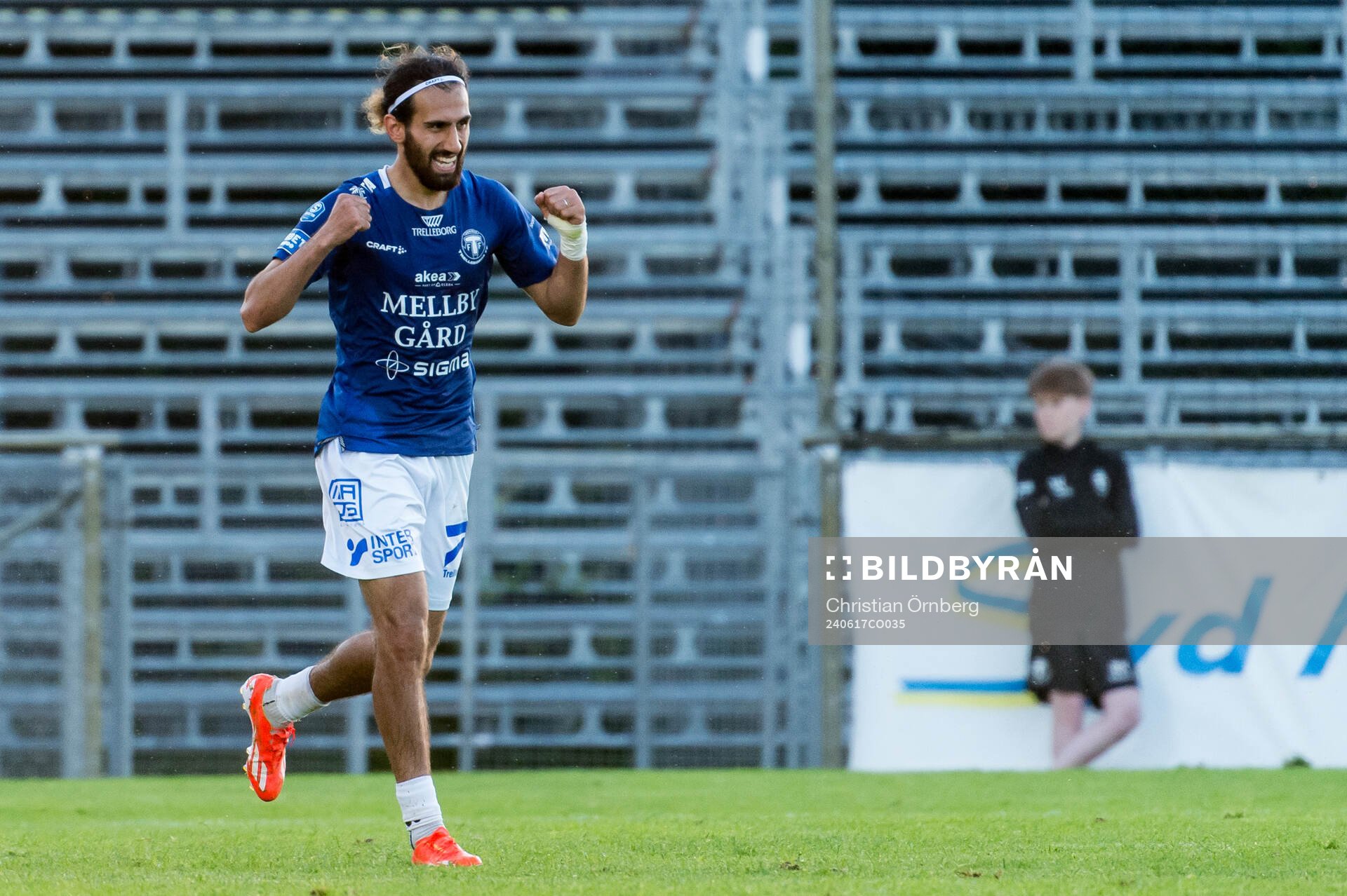 Trelleborgs Hady Saleh Karim jublar