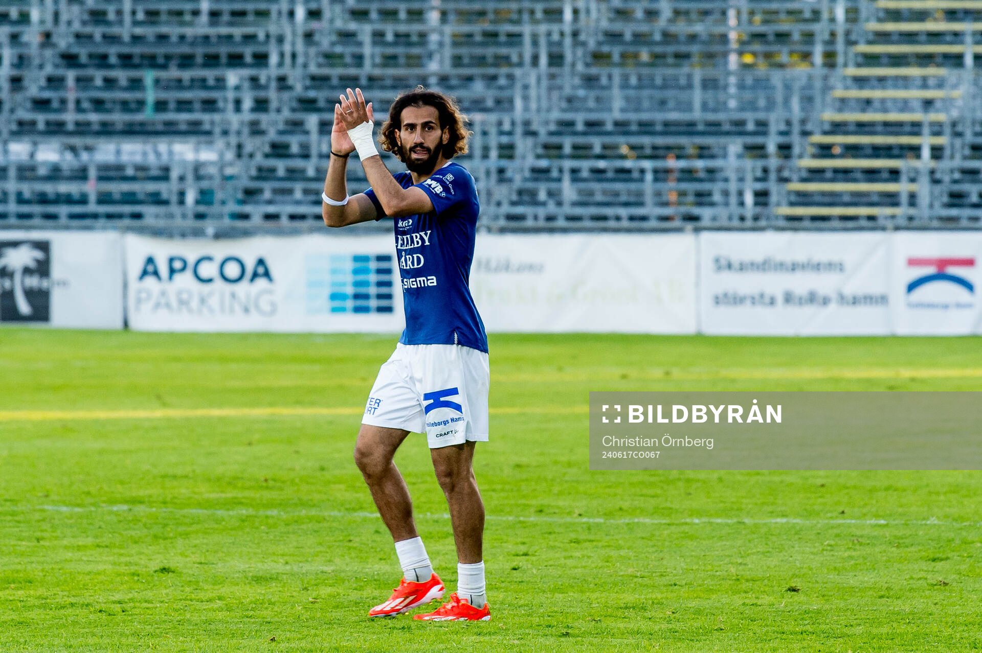 Trelleborgs Hady Saleh Karim jublar