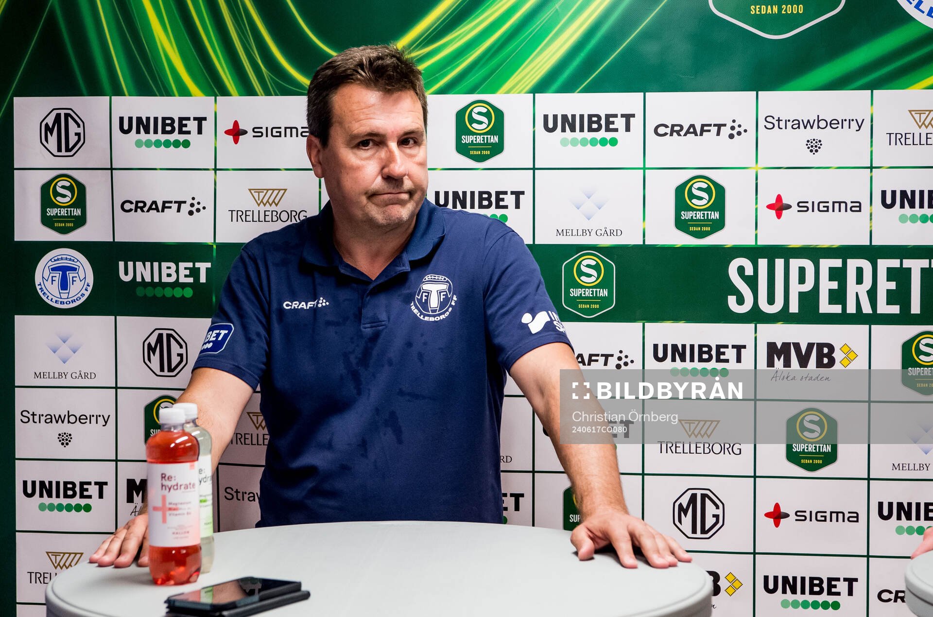 Trelleborgs tränare Stefan Jacobsson
