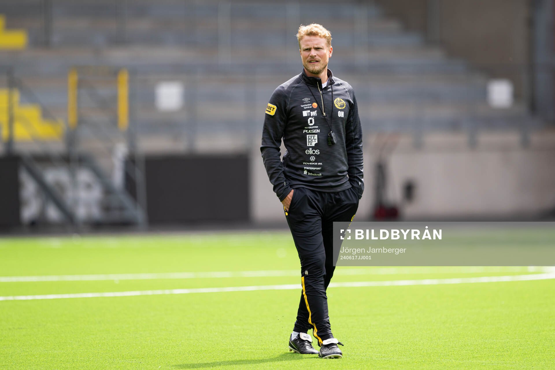 Elfsborgs manager Oscar Hiljemark