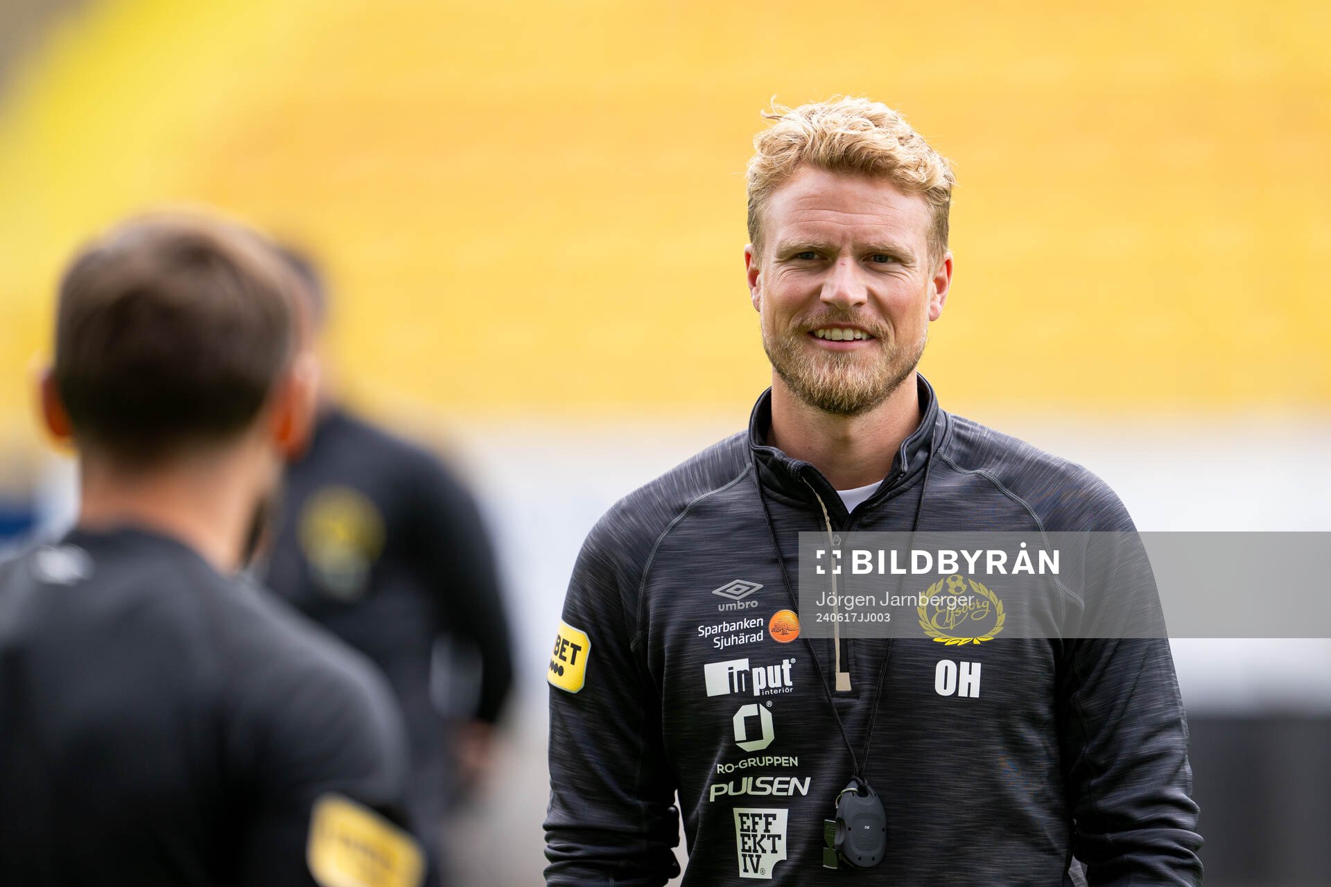 Elfsborgs manager Oscar Hiljemark