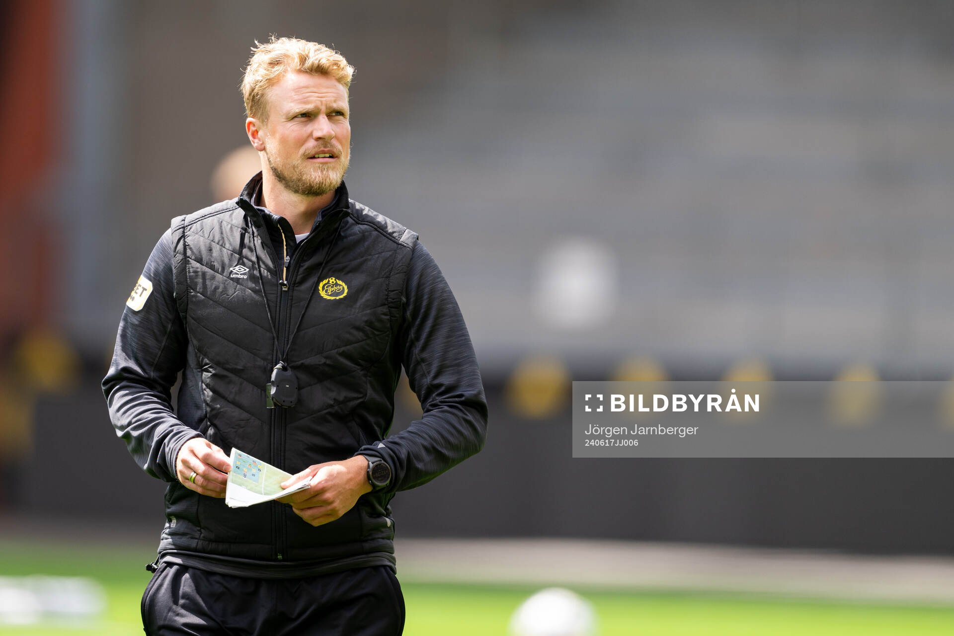 Elfsborgs manager Oscar Hiljemark