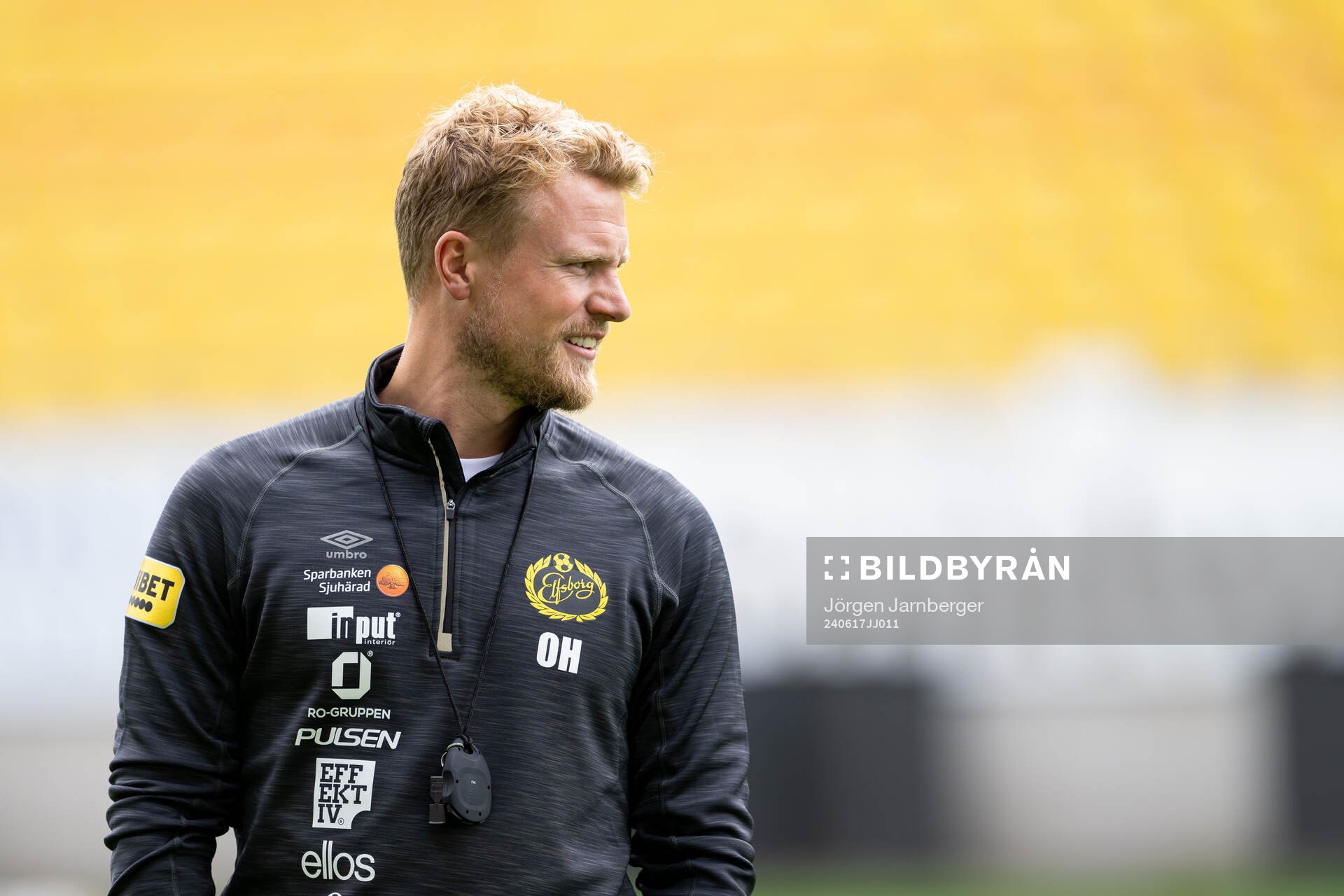 Elfsborgs manager Oscar Hiljemark