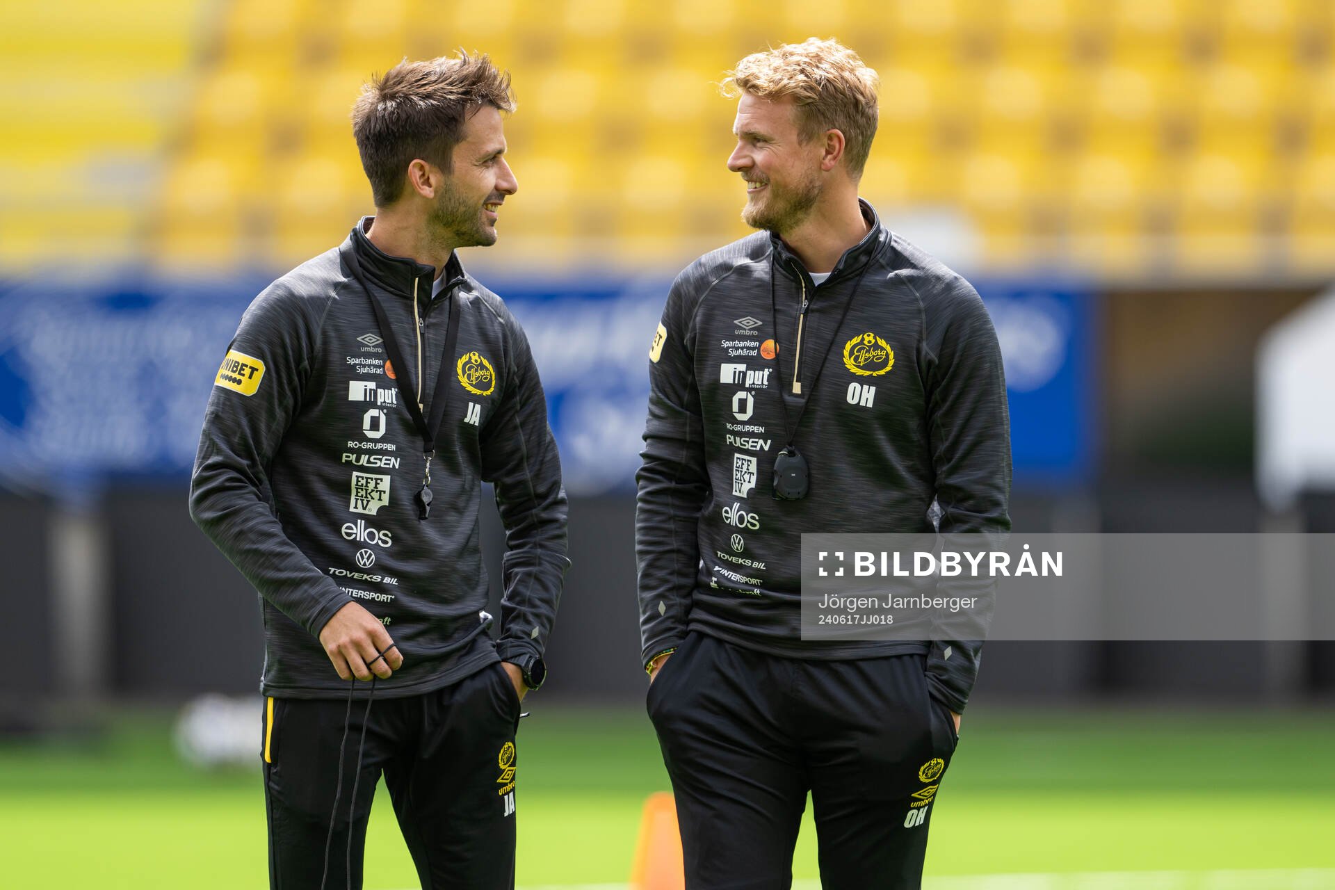 Elfsborgs assisterande tränare Javier Agenjo Duran och