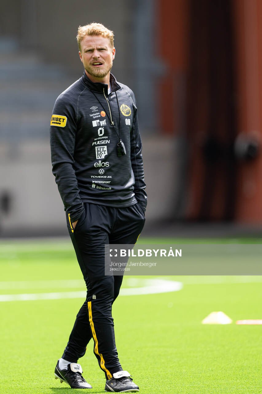 Elfsborgs manager Oscar Hiljemark